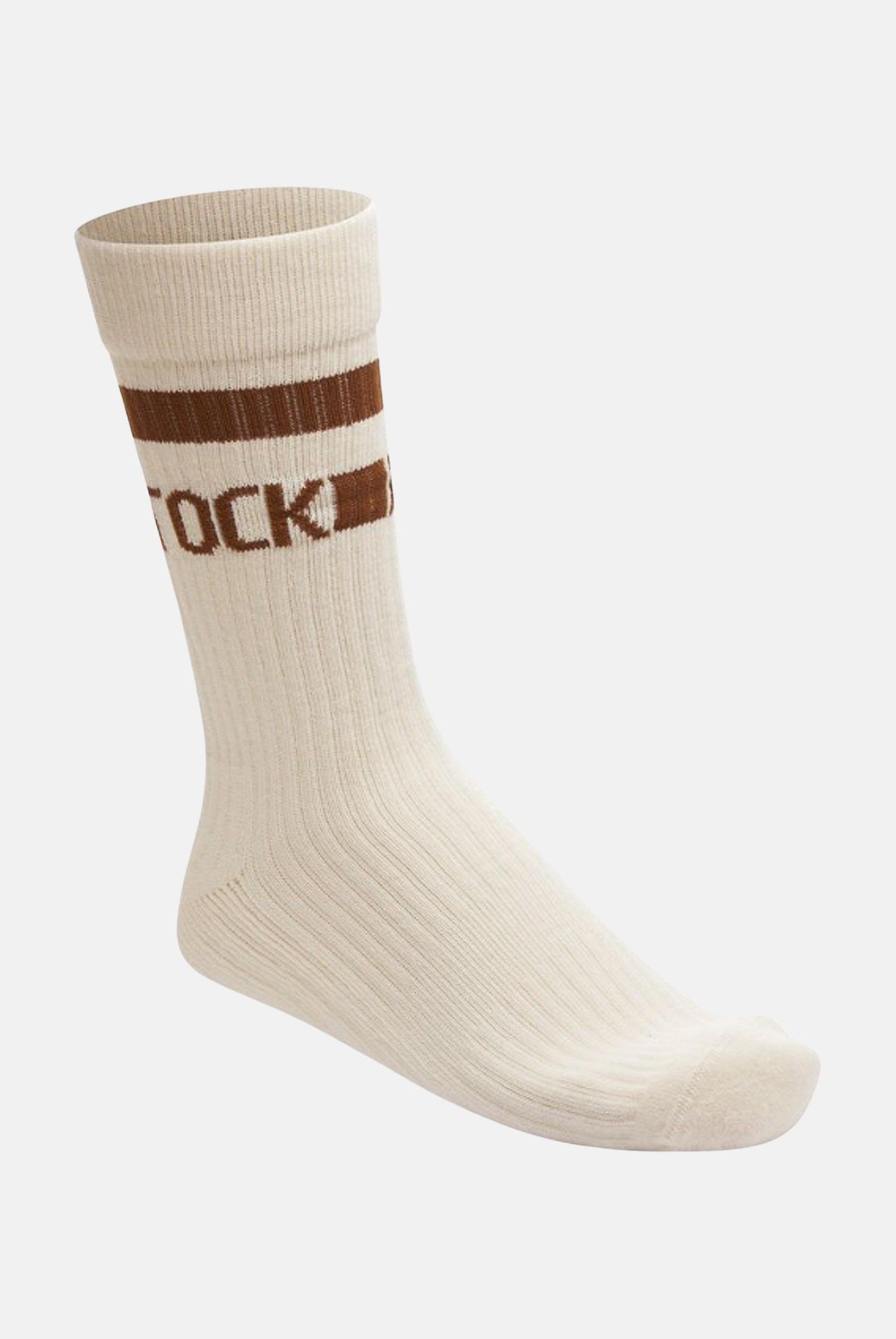 BIRKENSTOCK Calzini Cotton Tennis beige per uomo e donna 1026209 . BIRKENSTOCK