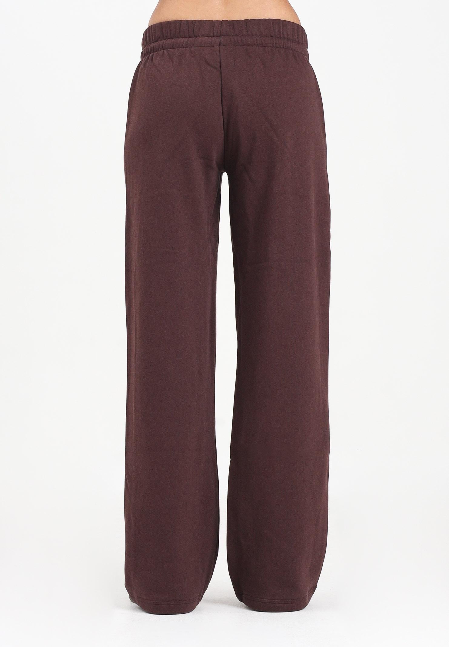 ADIDAS PERFORMANCE Pantalone sportivo Essentials Small Logo Feel Cozy Open-Hem marrone da donna JV7288 ADIDAS PERFORMANCE