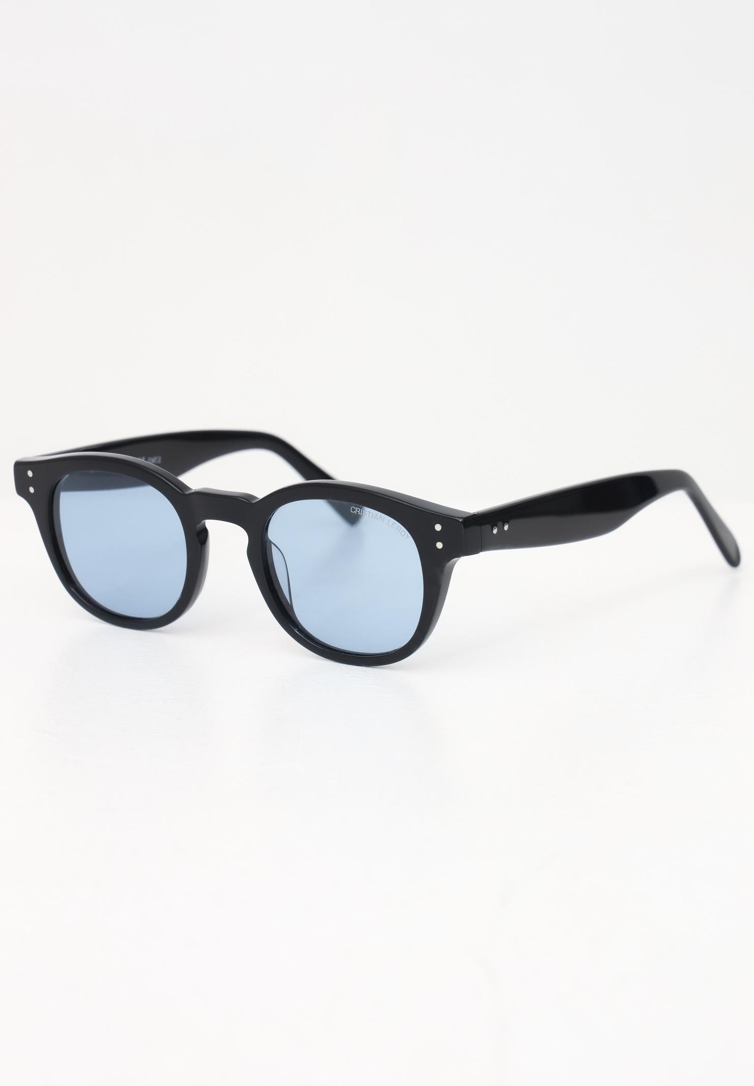 Occhiali da sole neri per uomo e donna 2115 01 CRISTIAN LEROY