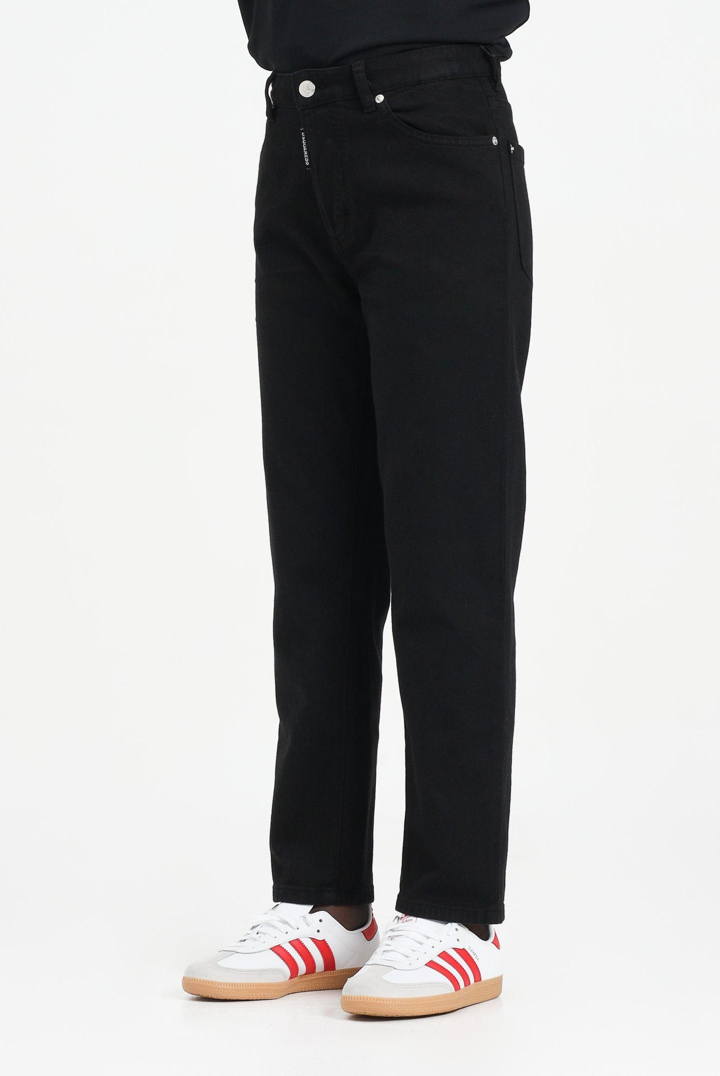 DSQUARED2 Jeans Boston Jean nero per donna, ragazzi e bambini DQ3140D0A4E DQ900 DSQUARED2