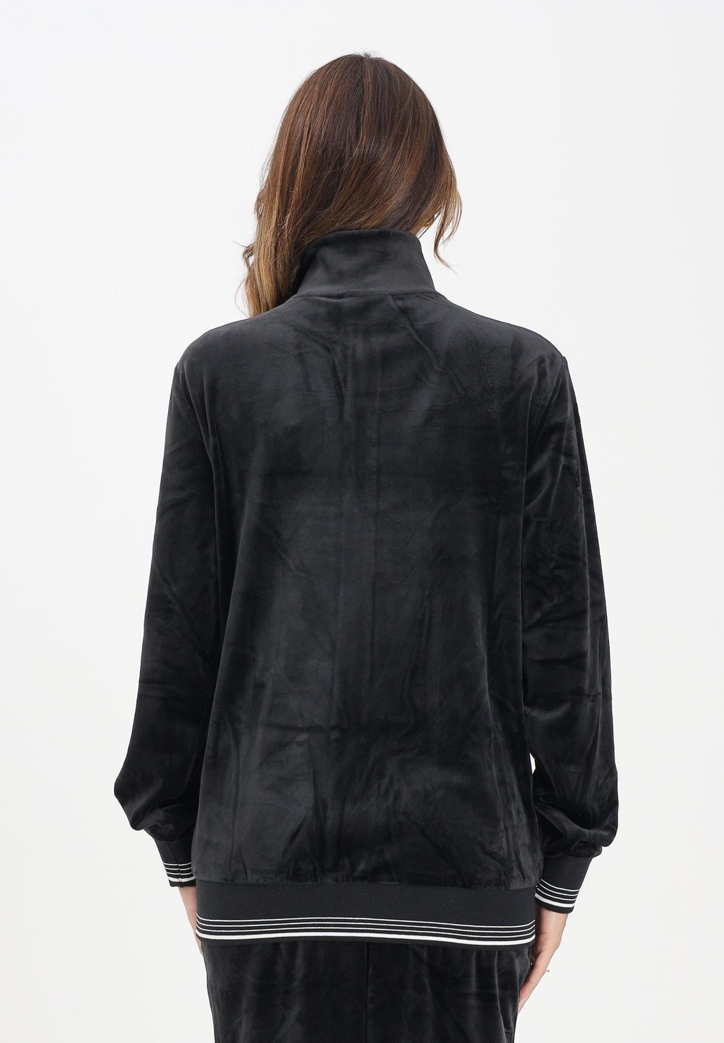 NEW ERA Felpa con zip New York Yankees MLB Velour nera per uomo e donna 60684343 NEW ERA