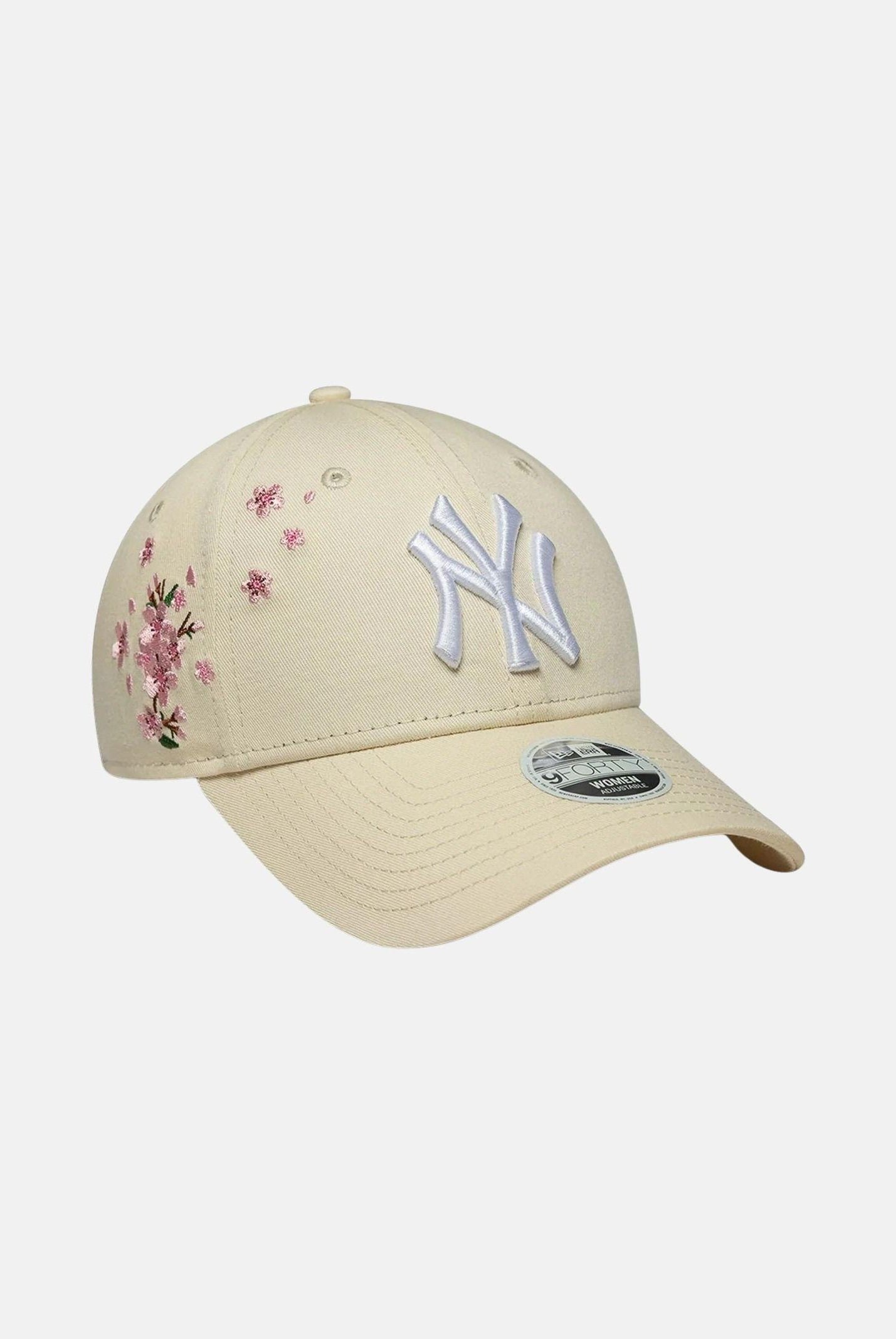 NEW ERA Cappello con visiera 9FORTY New York Yankees MLB Floral Icon crema da donna 60856330 . NEW ERA