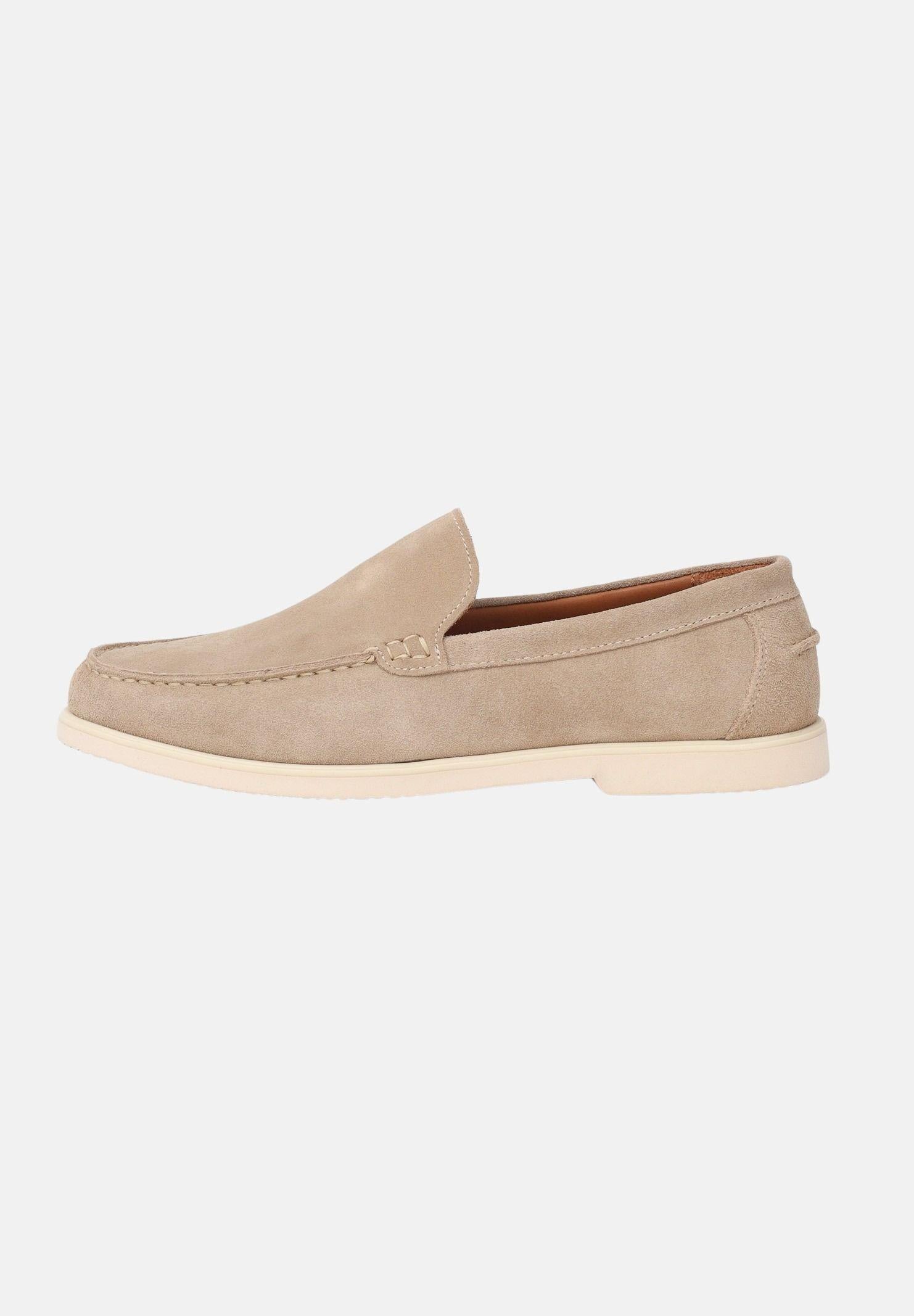 SELECTED HOMME Mocassini beige da uomo 16101240 SA SELECTED HOMME