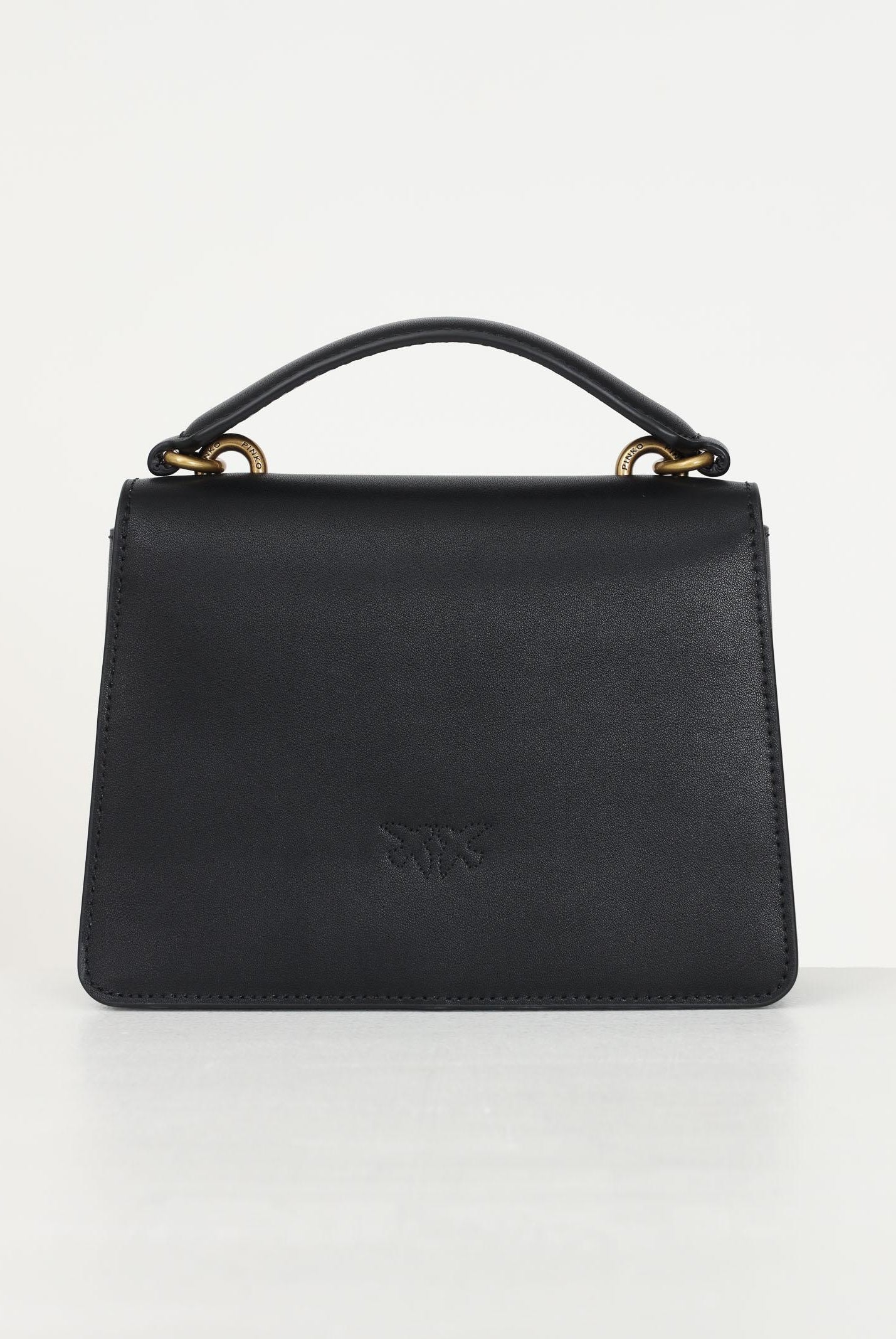 PINKO Borsa a mano Mini Love Bag One Top Handle Light nera da donna 100071A0F1 Z99Q PINKO