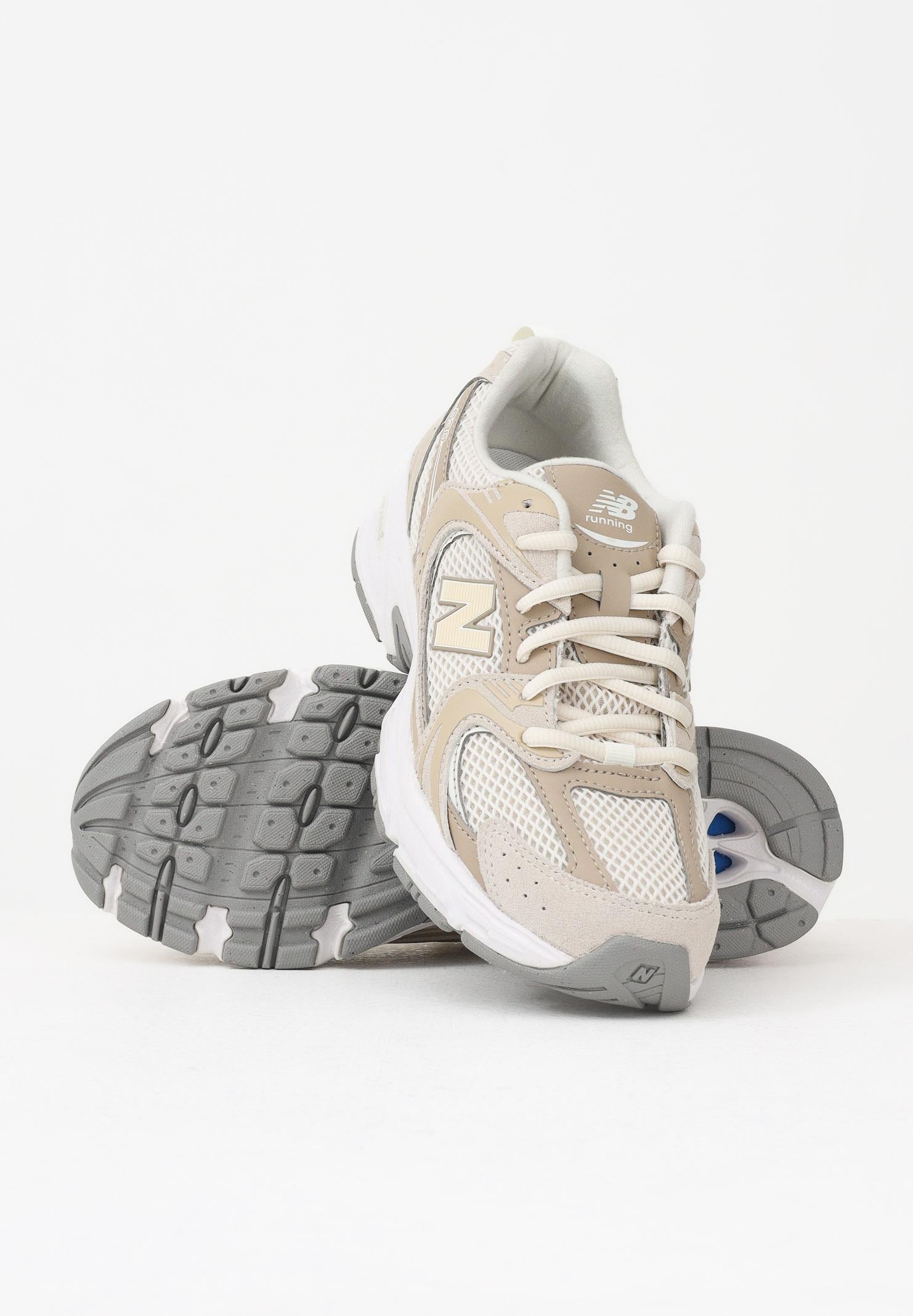 NEW BALANCE Sneakers 530 Lace panna e beige per uomo e donna G5303QO . NEW BALANCE