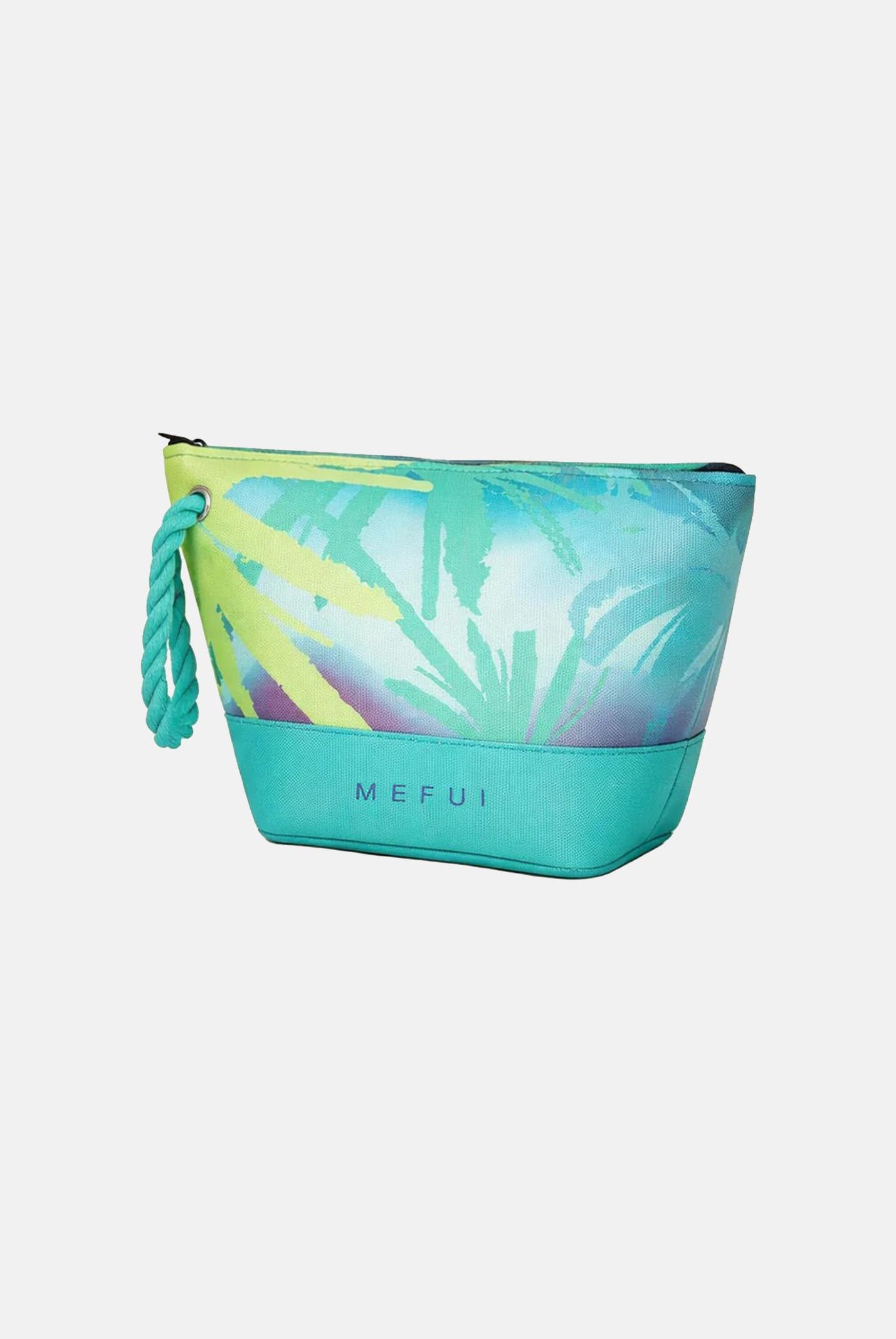 ME FUI Pochette verde acqua da donna con stampa tropicale MA26-SW0010X44 . ME FUI