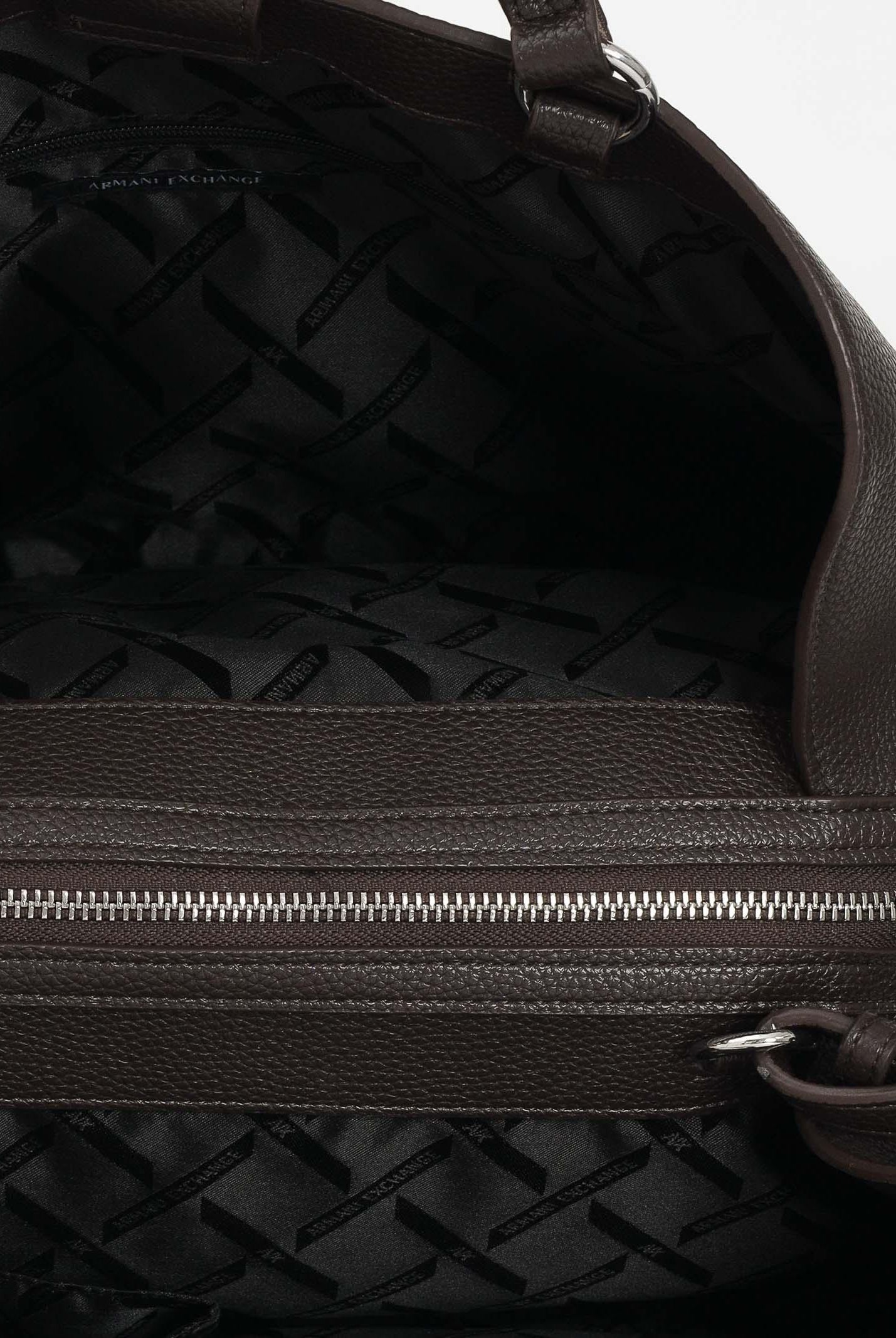 ARMANI EXCHANGE Shopper marrone da donna con tasca e logo XW001542AF17019 U6304 ARMANI EXCHANGE