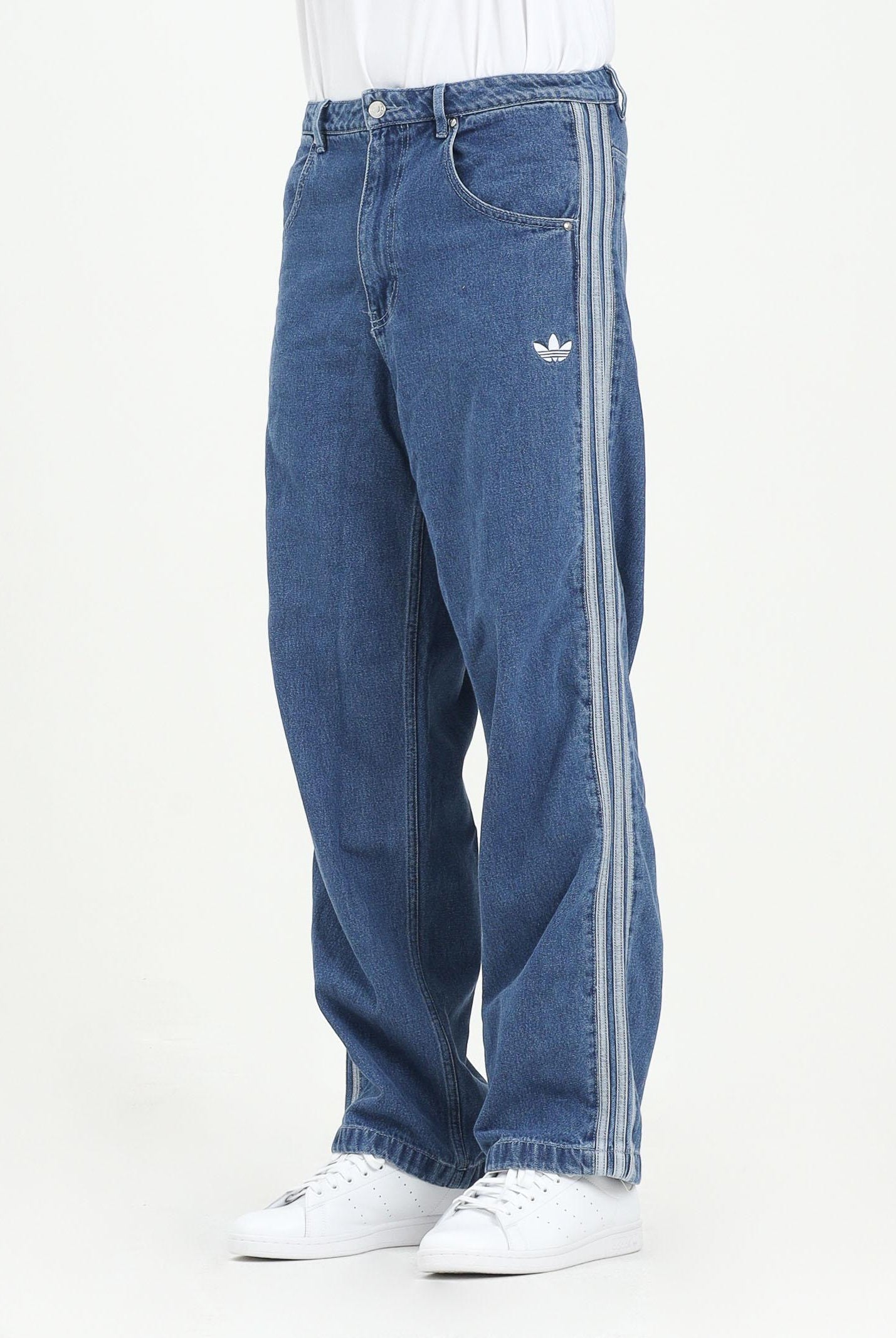 ADIDAS ORIGINALS Jeans Adicolor Firebird in denim da uomo JC6234 . ADIDAS ORIGINALS