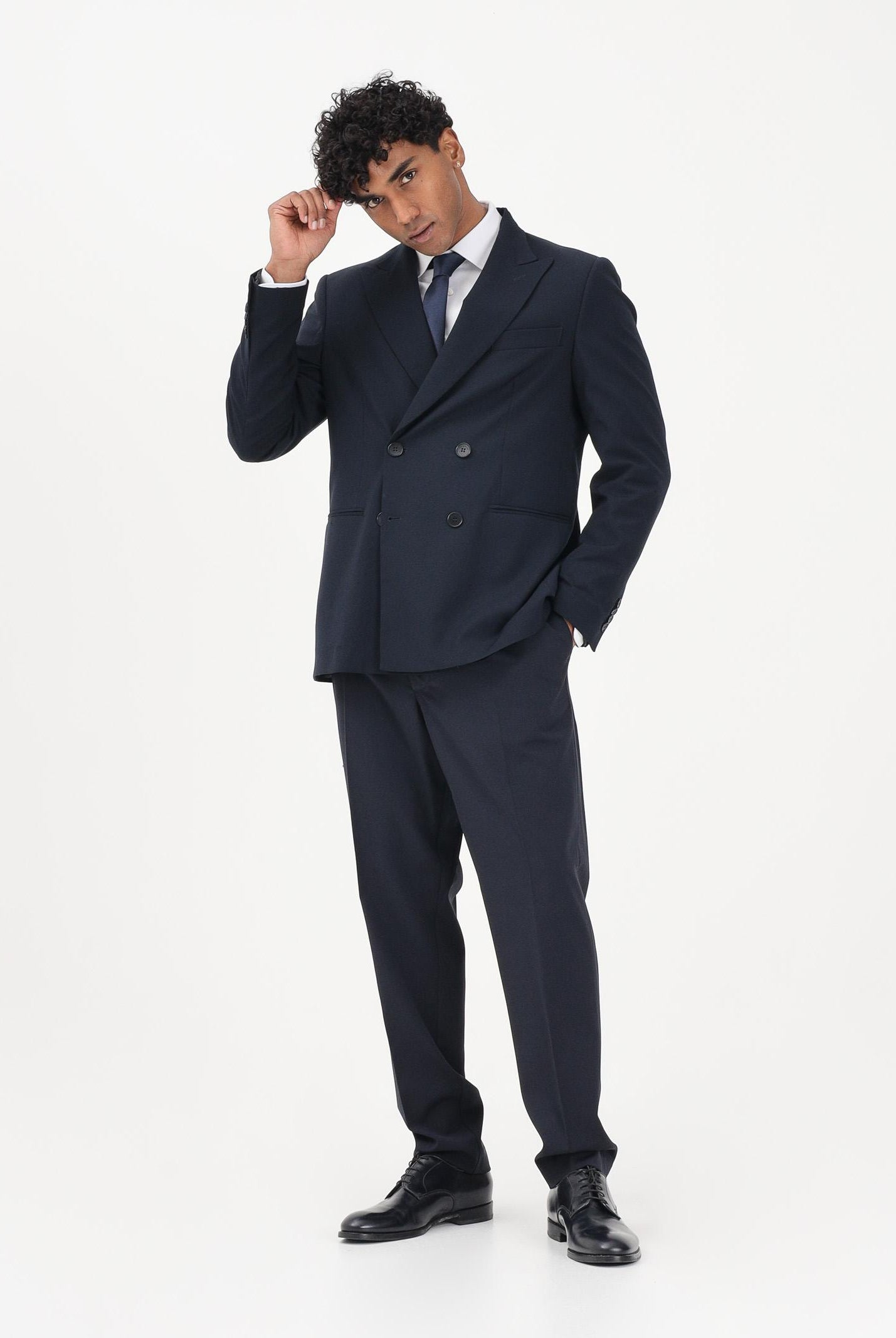 I'M BRIAN Pantalone elegante blu da uomo PA3713 005 I'M BRIAN