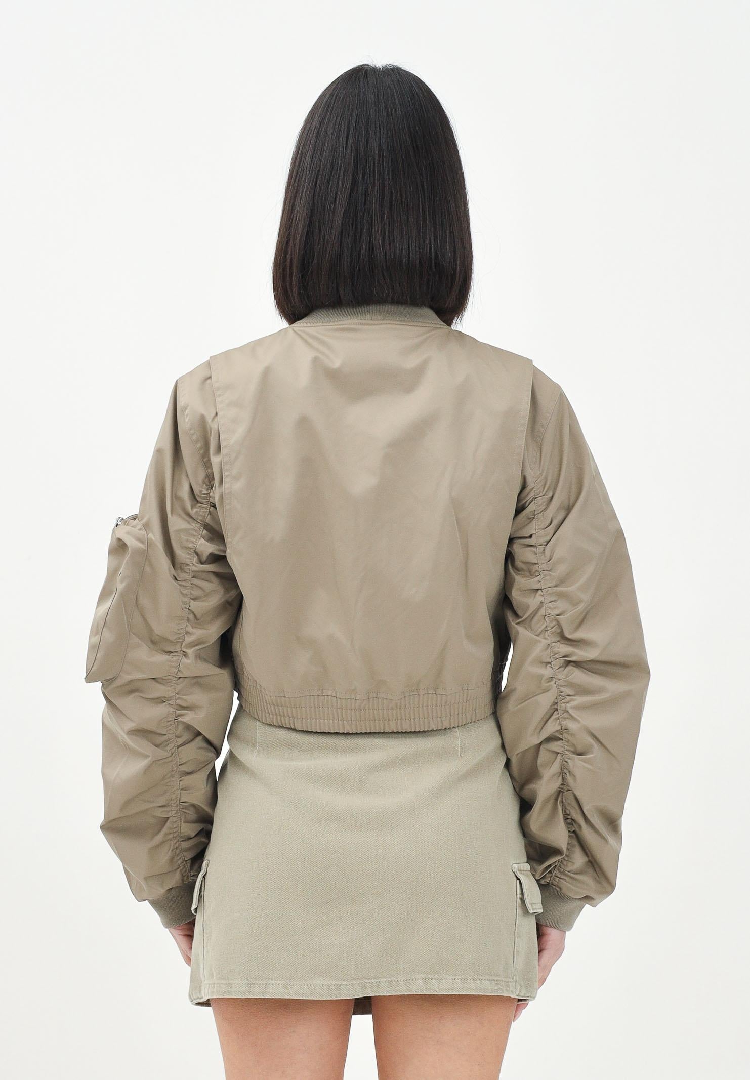 ONLY Bomber corto verde da donna 15336303 Mermaid ONLY