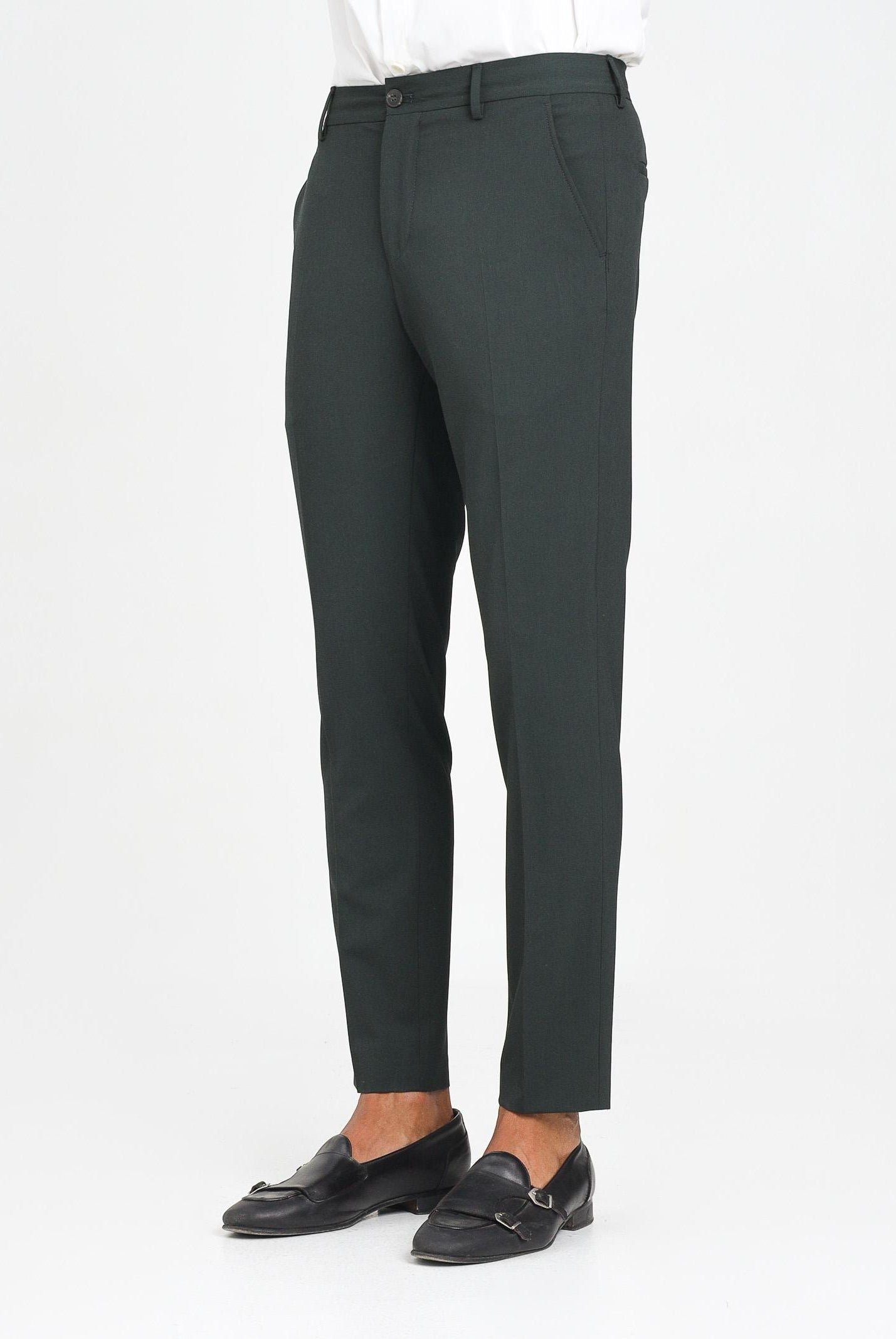 SELECTED Pantalone elegante verde da uomo 16087825 ForestNight SELECTED HOMME