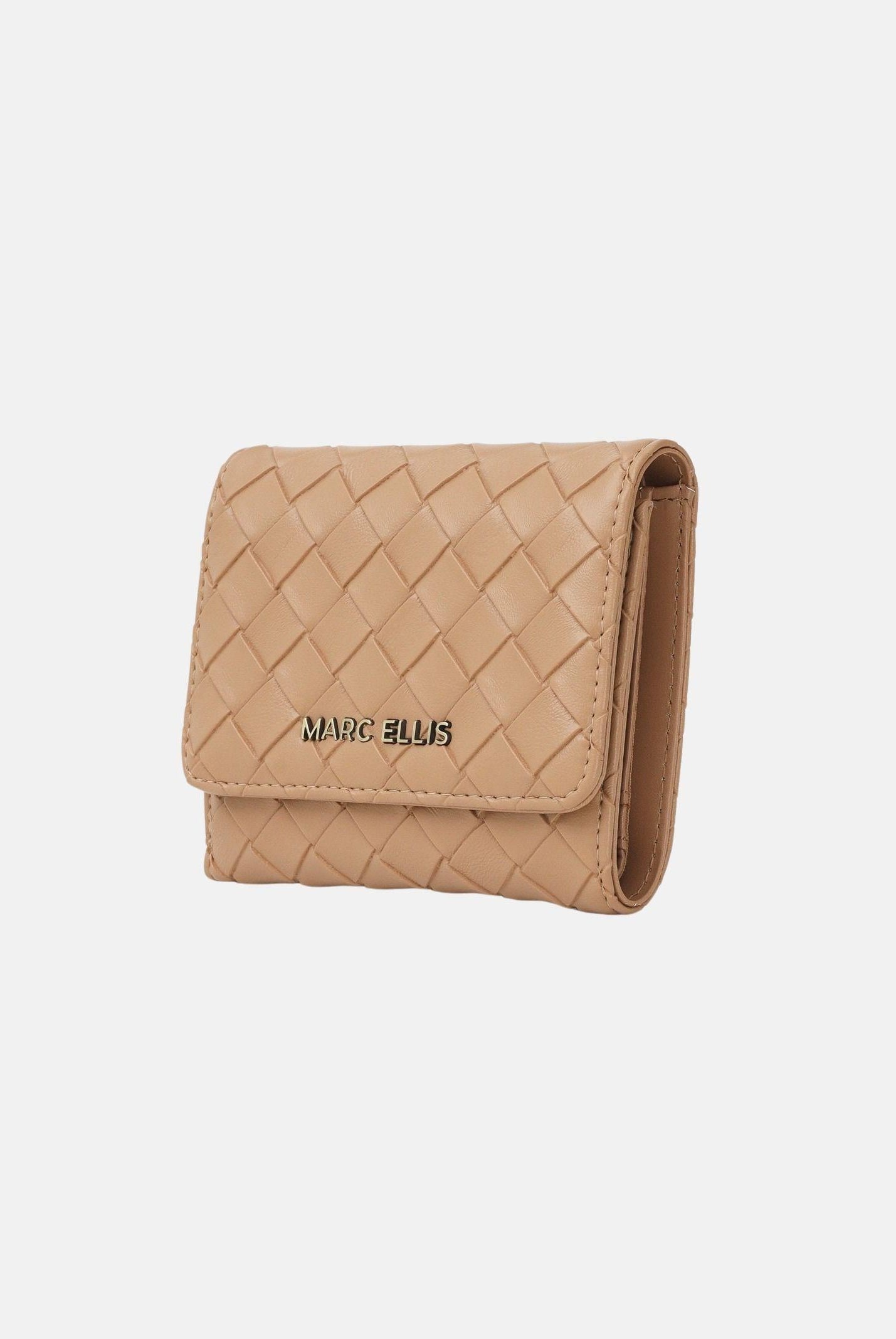 MARC ELLIS Portafogli Soko Plait beige da donna SOKO-PLAIT MOMO MARC ELLIS
