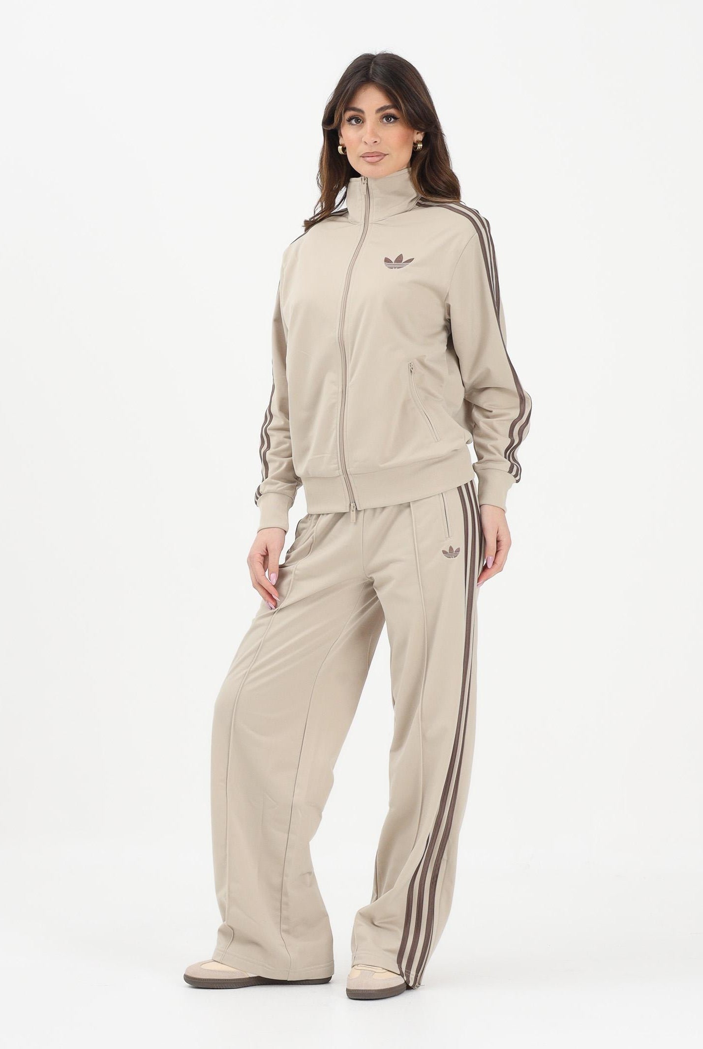 ADIDAS ORIGINALS Pantalone sportivo FIREBIRD LOOSE beige da donna KD3660 . ADIDAS ORIGINALS