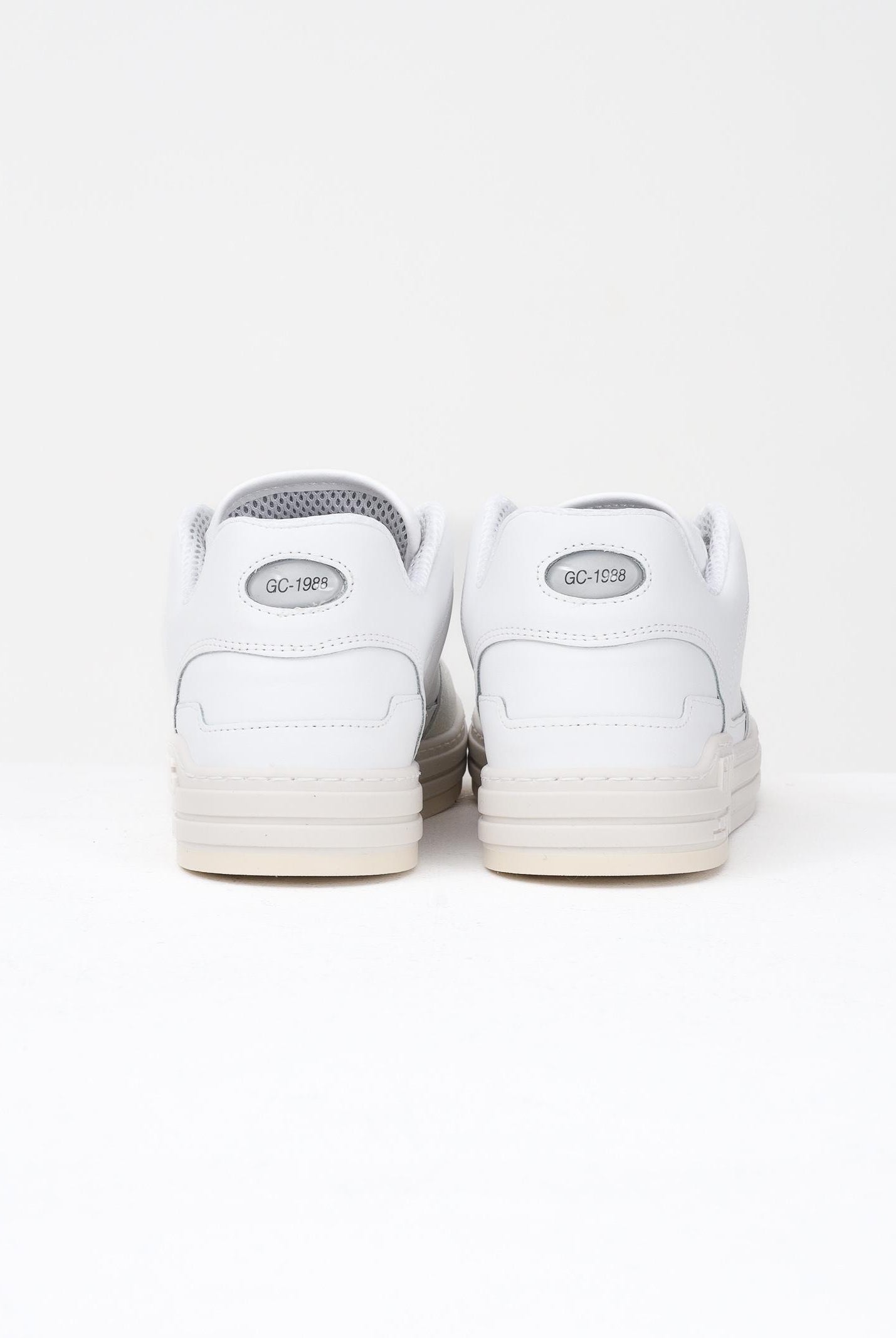 GCDS Sneakers bianche da uomo con logo GCU1008 318 GCDS