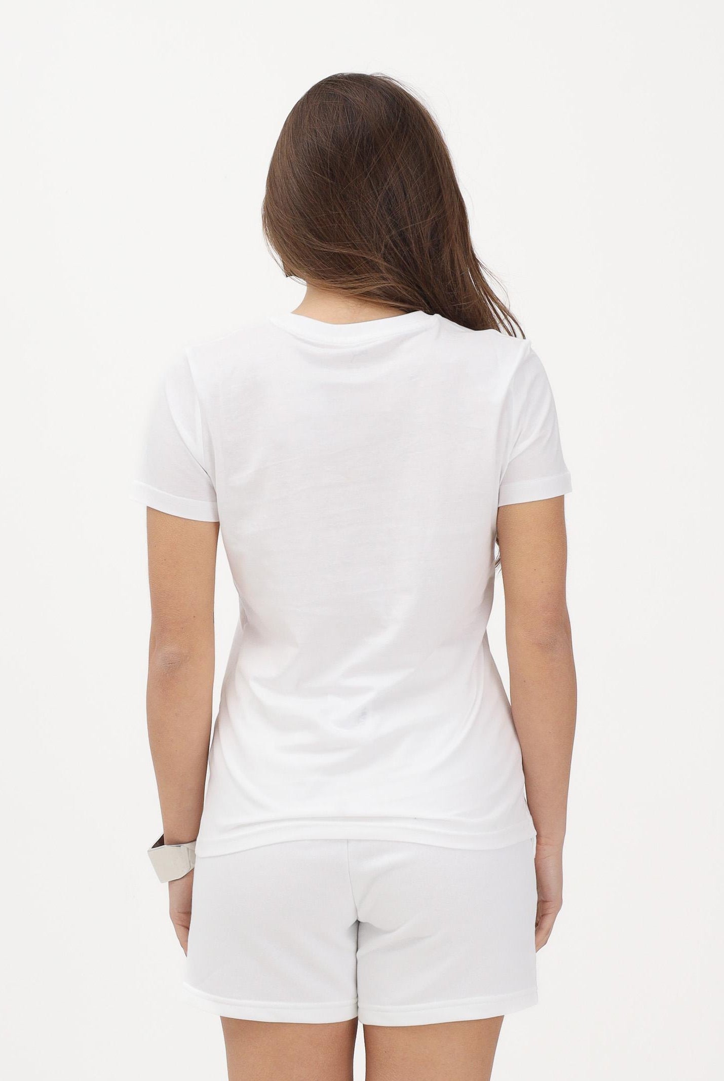 PUMA T-shirt a manica corta ESS Rhinestone bianca da donna 693519 02 PUMA