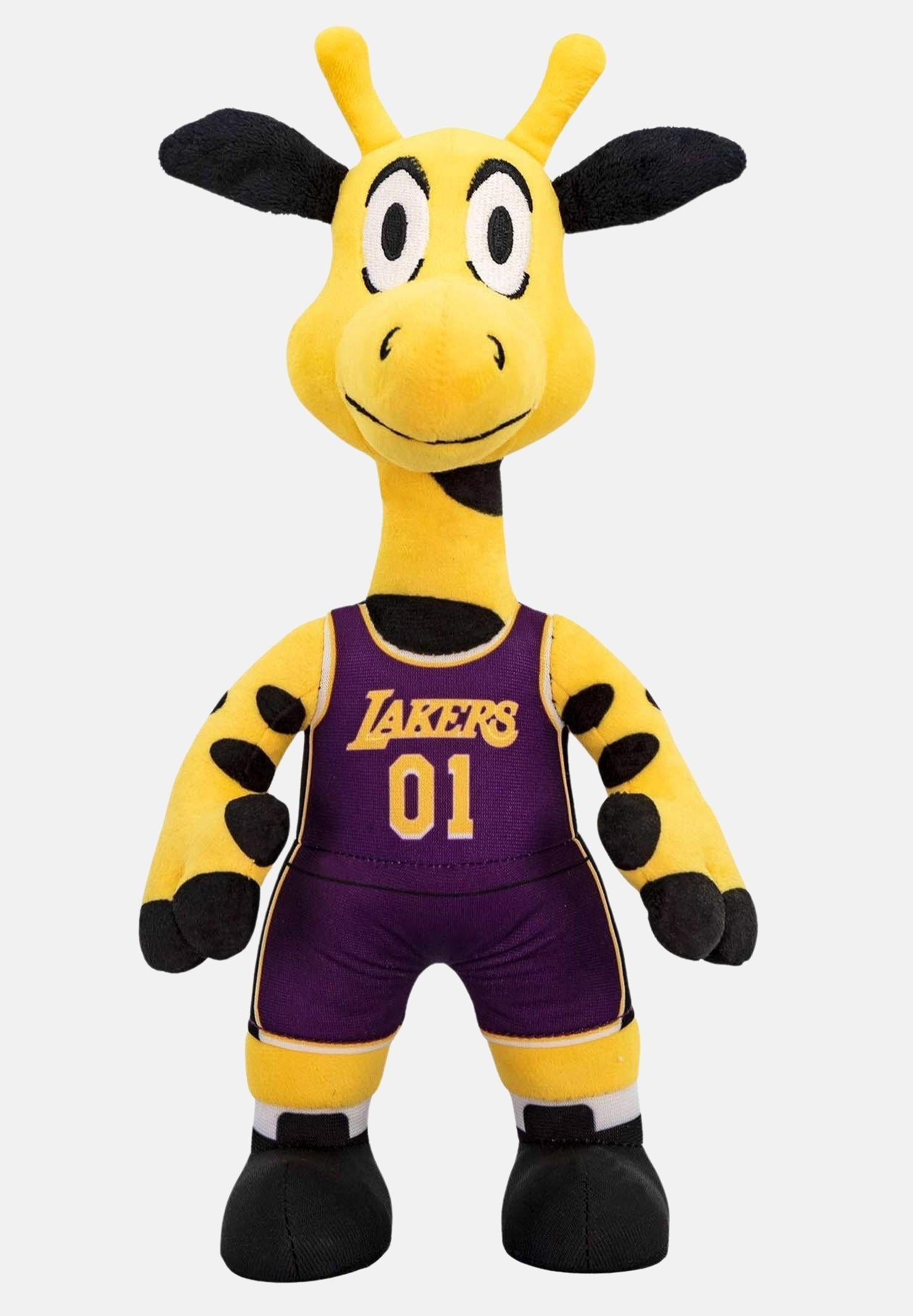 Peluche LA Lakers Giraffe 10'' Mascot Plush Figure P1-NBA-LAK-MASX LOS ANGELES LAKERS BLEACHER CREATURES
