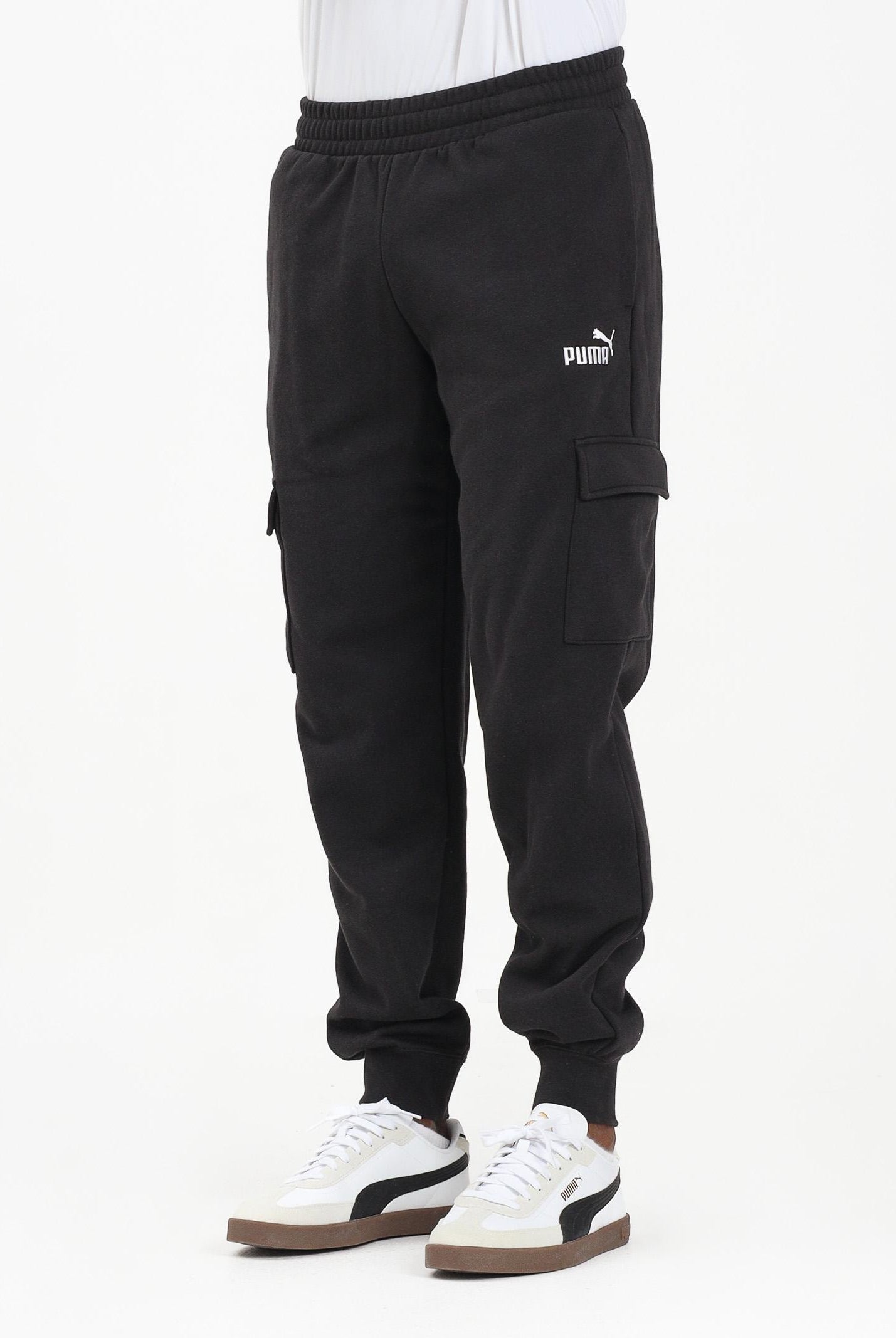 PUMA Pantalone sportivo nero da uomo in stile cargo 682660 01 PUMA