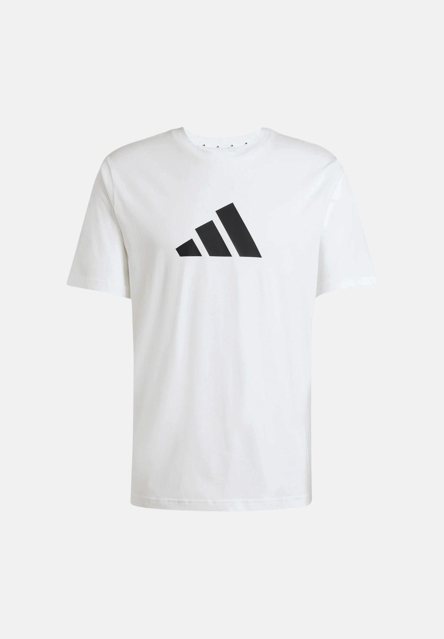 ADIDAS PERFORMANCE T-shirt a manica corta Future Icons Three Bar bianca da uomo JD4913 . ADIDAS PERFORMANCE