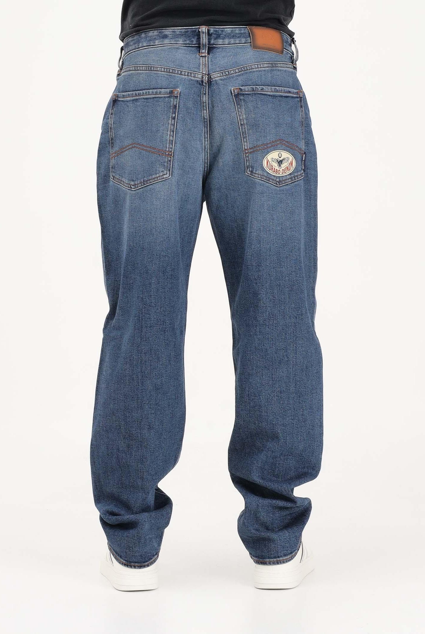 ARMANI EXCHANGE Jeans in denim medio da uomo XM000074AF25868 MB002 ARMANI EXCHANGE