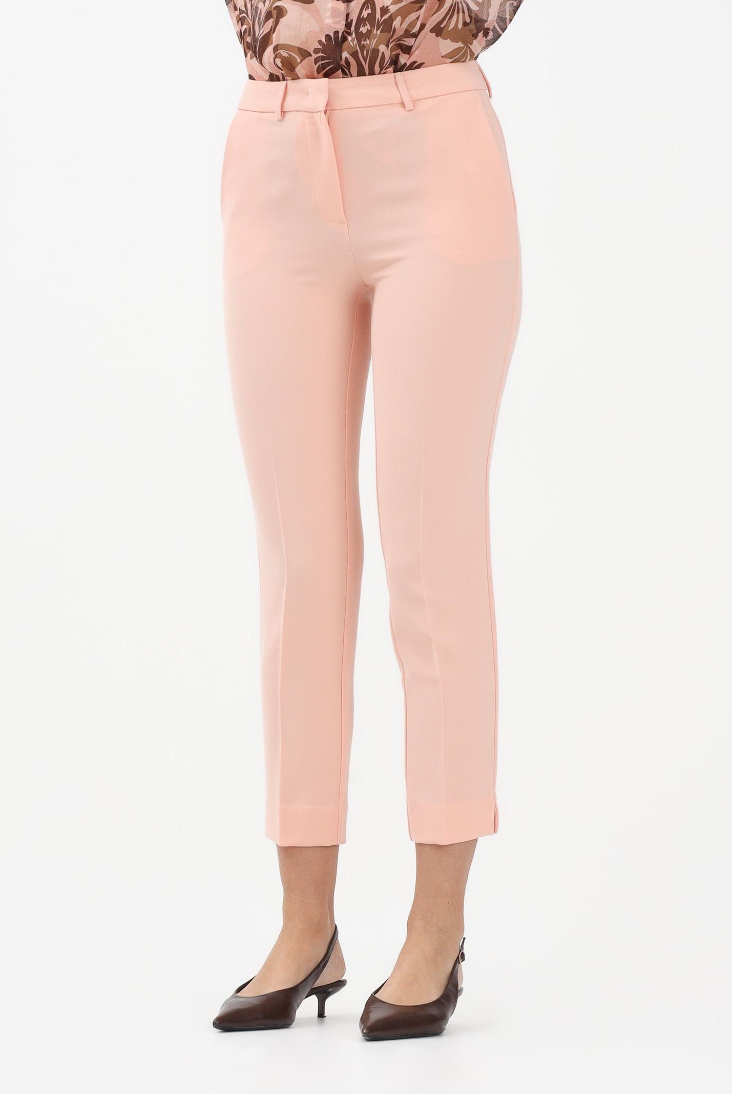 SIMONA CORSELLINI Pantalone elegante rosa da donna P26CPPA02803 V0697 SIMONA CORSELLINI