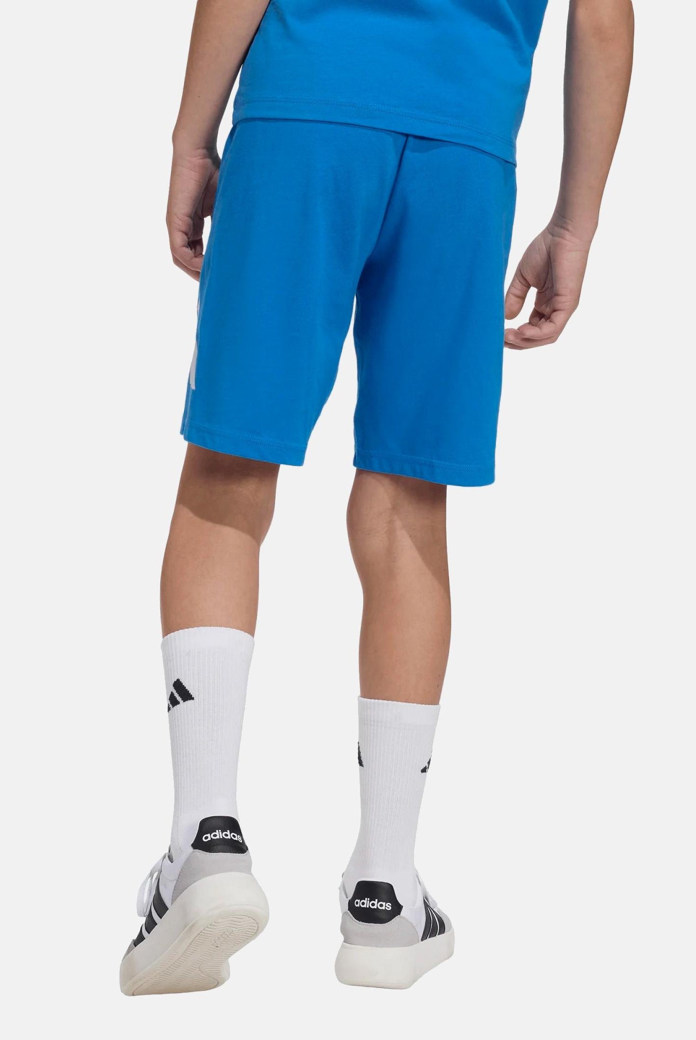 ADIDAS PERFORMANCE Shorts sportivo Essentials Big Logo azzurro da bambino KD6052 . ADIDAS PERFORMANCE