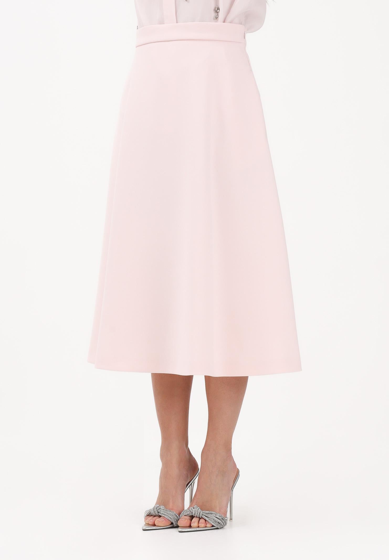 MAX MARA Gonna midi Girante rosa da donna 2616101013600 010 MAX MARA