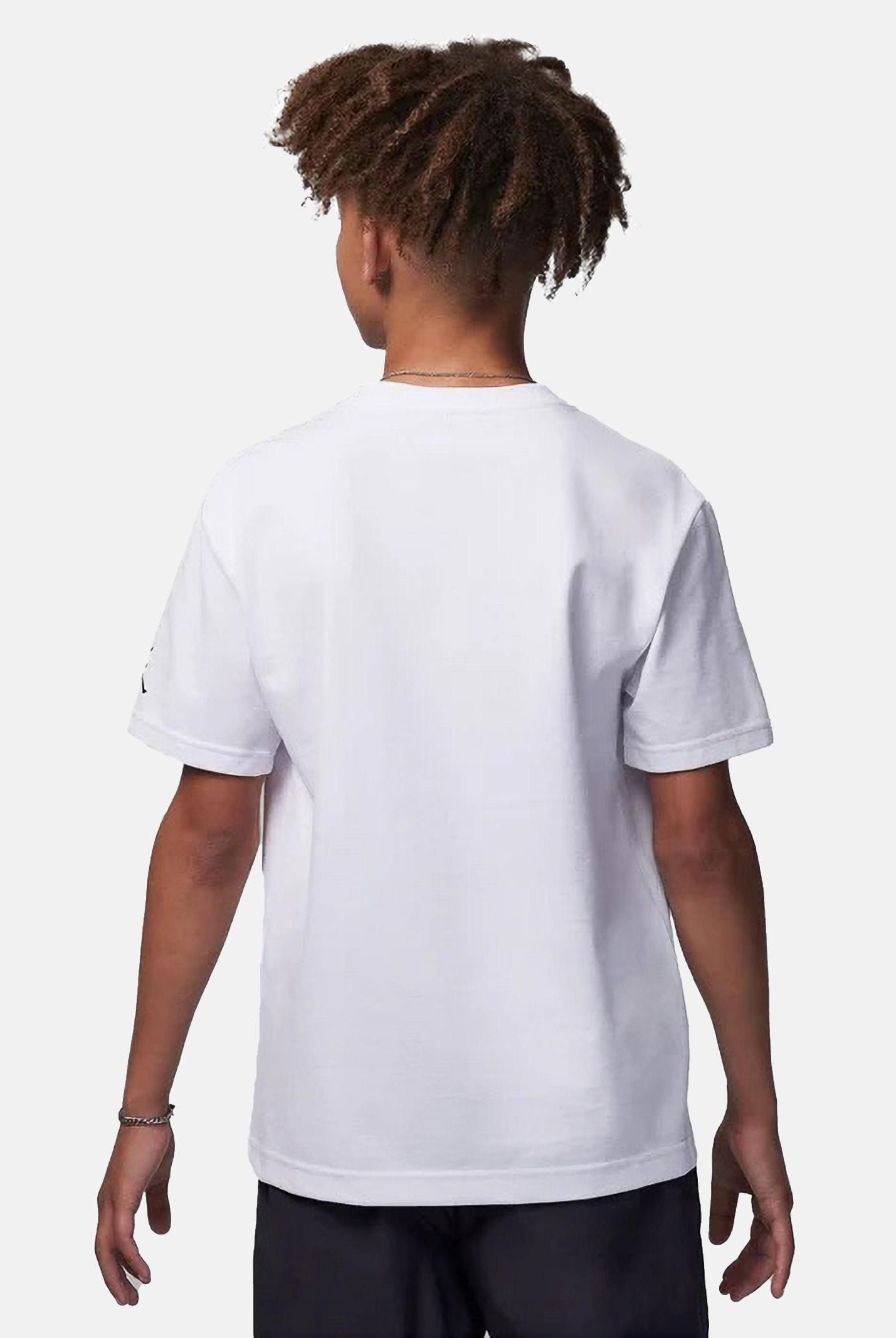 JORDAN T-shirt a manica corta Air Jordan 1 bianca da bambino 95C899 001 JORDAN