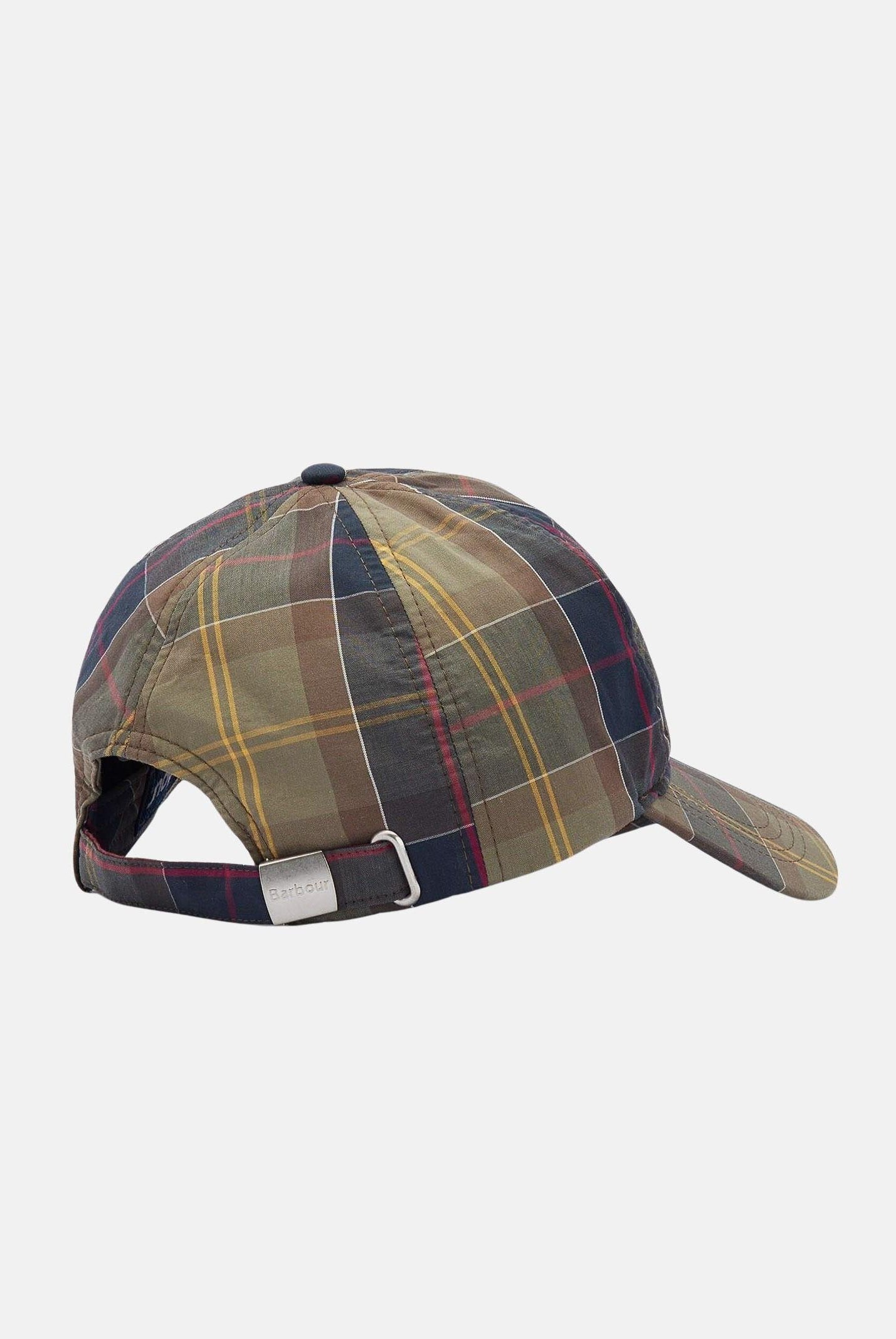 BARBOUR Cappello con visiera Tartan nei toni del verde e blu per uomo e donna 261-MHA0617 TN11 BARBOUR