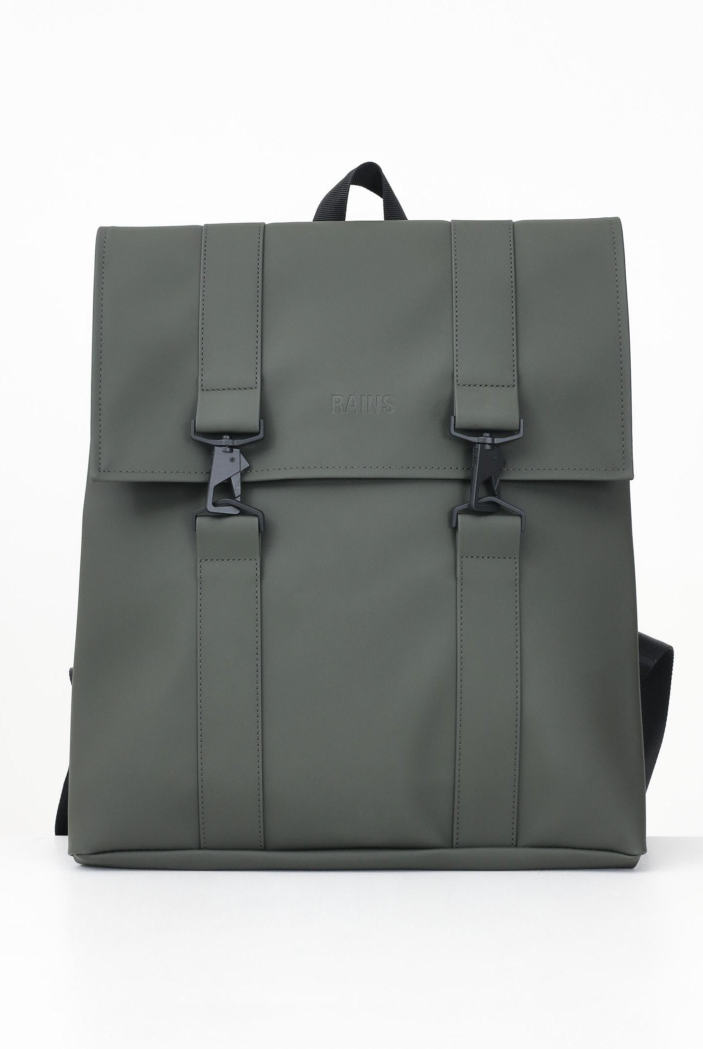 RAINS Zaino MSN verde per uomo e donna RA13300 GREE RAINS