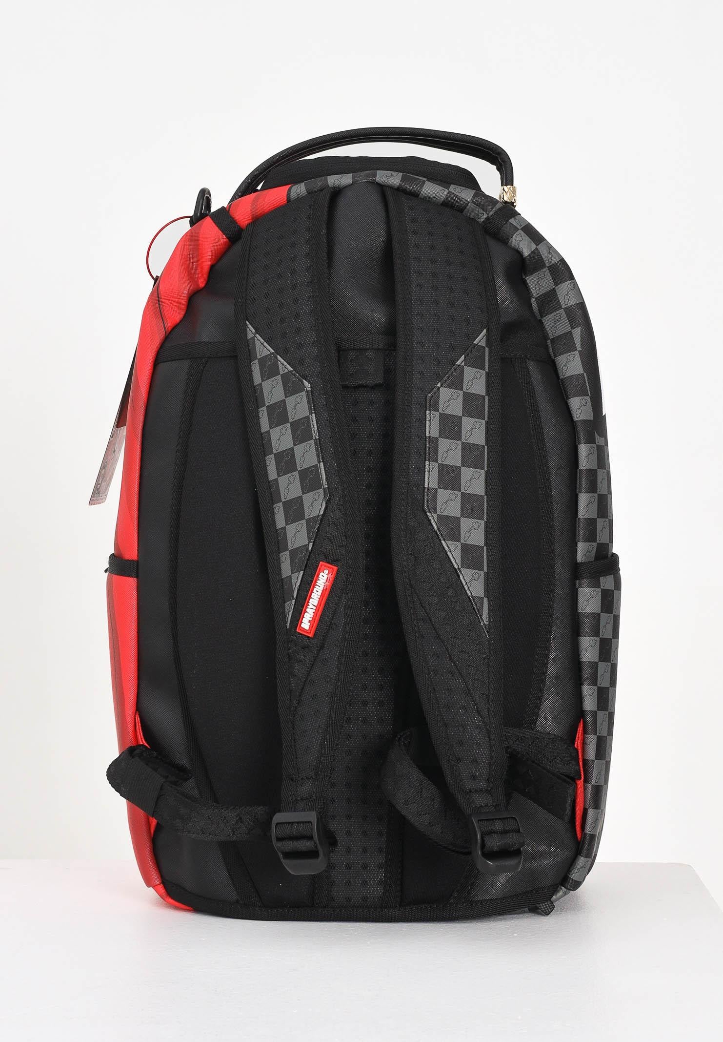 SPRAYGROUND Zaino BUGS CURTAIN REVEAL DLXSV nero e grigio per uomo e donna 910B7343NSZ SPRAYGROUND