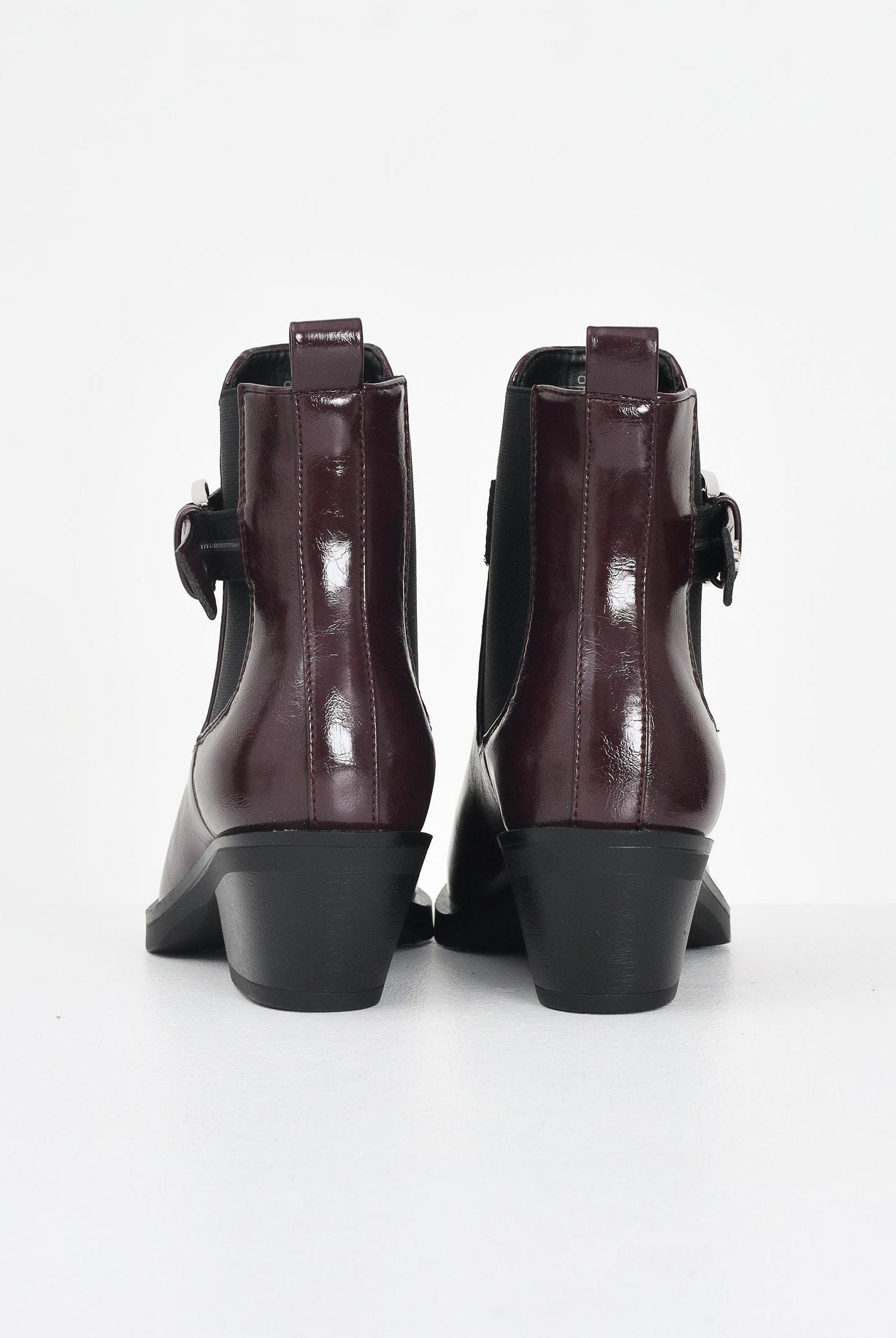 ONLY Stivaletti bordeaux da donna 15356360 Burgundy ONLY