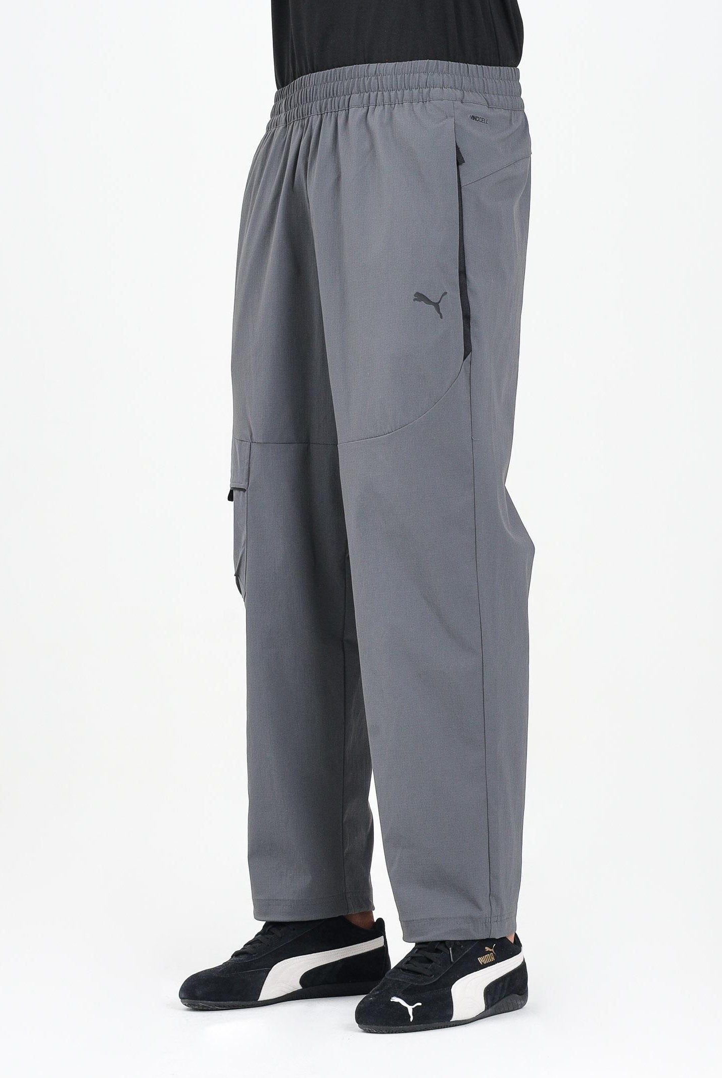 PUMA Pantalone sportivo PUMATECH grigio da uomo 629683 44 PUMA