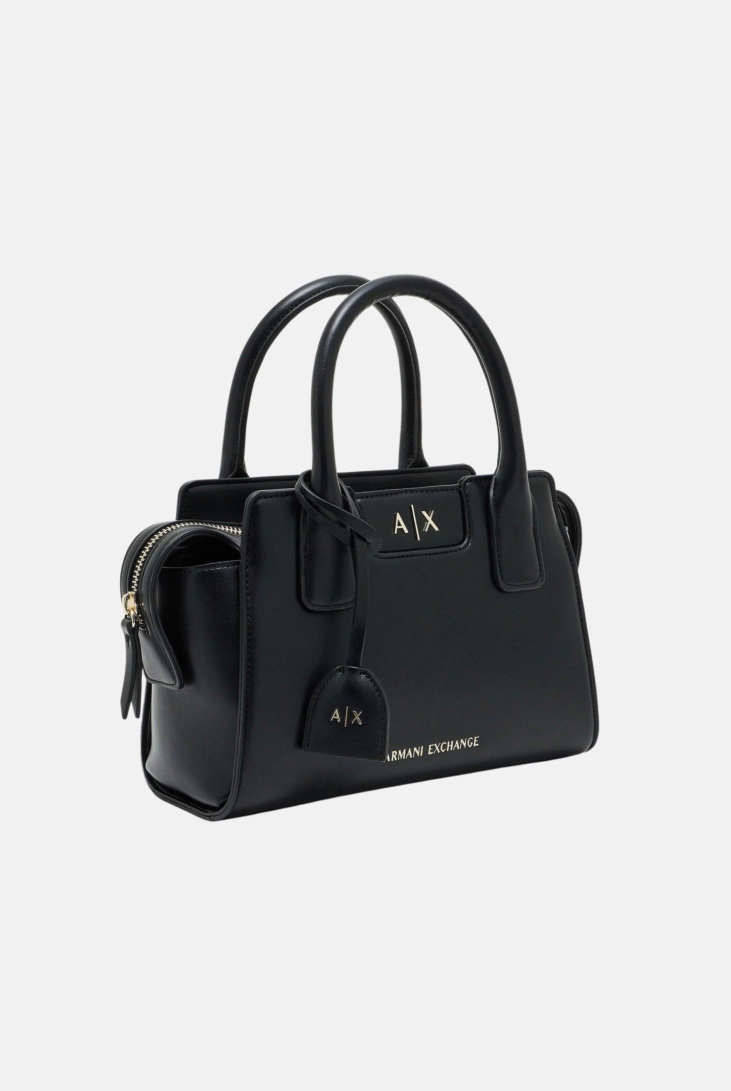 ARMANI EXCHANGE Borsa a mano nera da donna con logo XW002159AF19892 UC001 ARMANI EXCHANGE