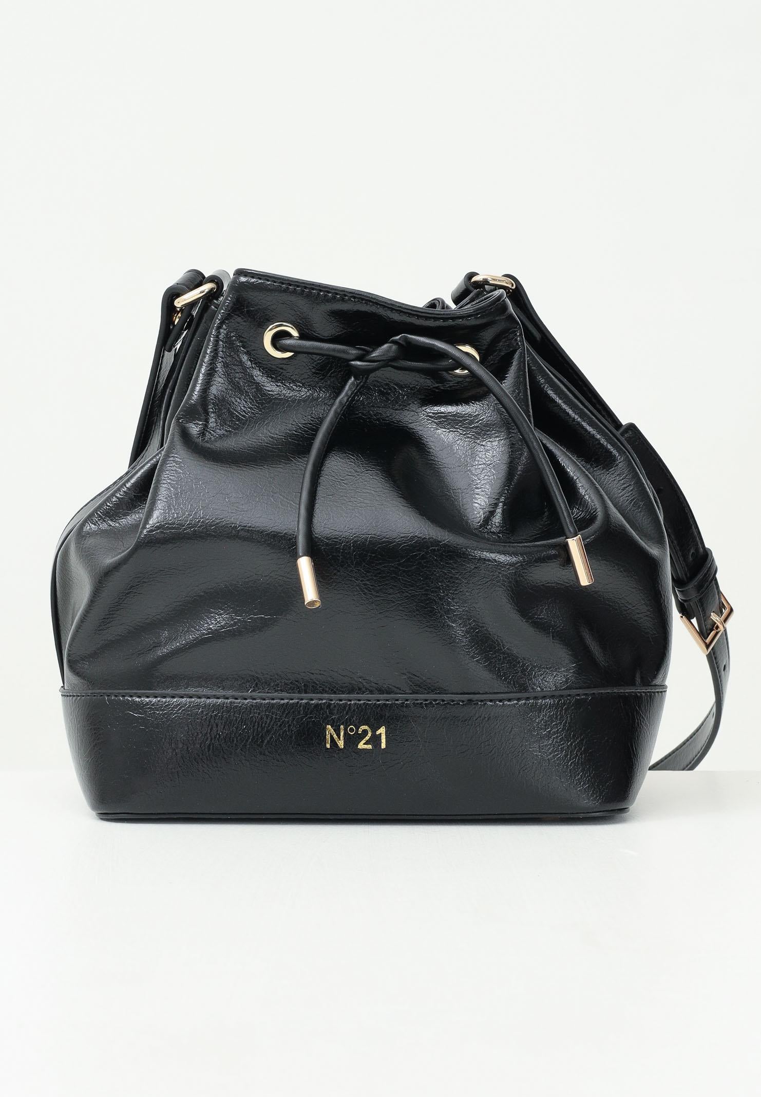 N21 Borsa a secchiello nera da donna N2104QN0246 0N900 N21