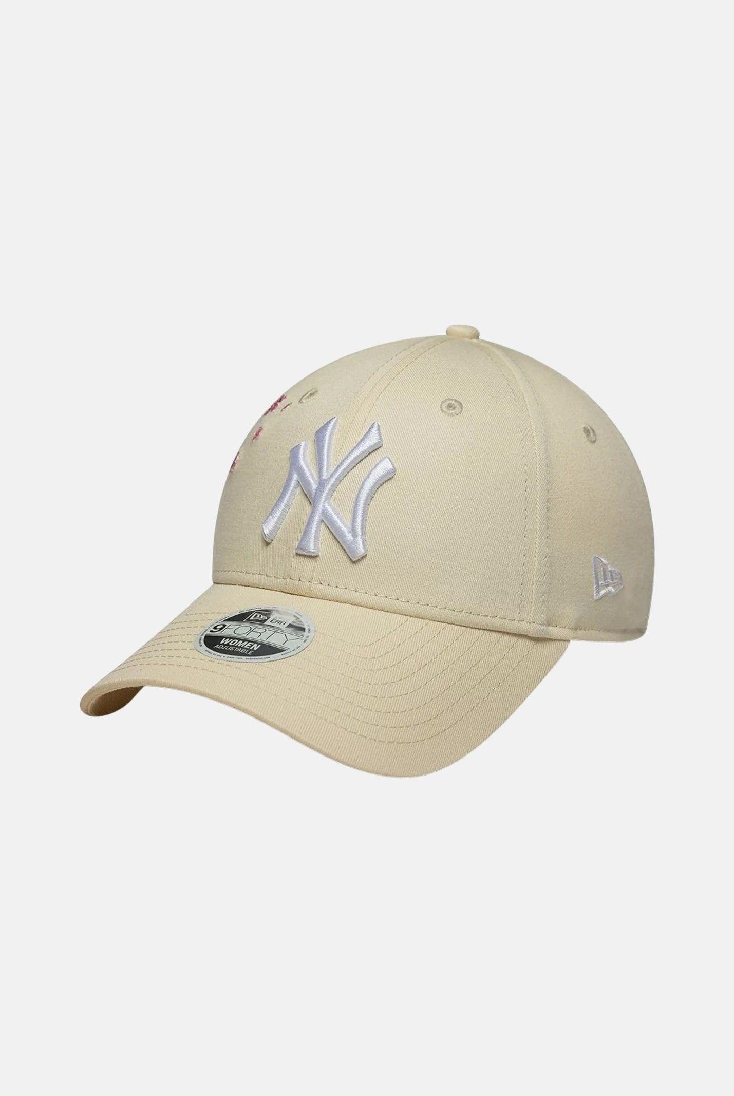 NEW ERA Cappello con visiera 9FORTY New York Yankees MLB Floral Icon crema da donna 60856330 . NEW ERA