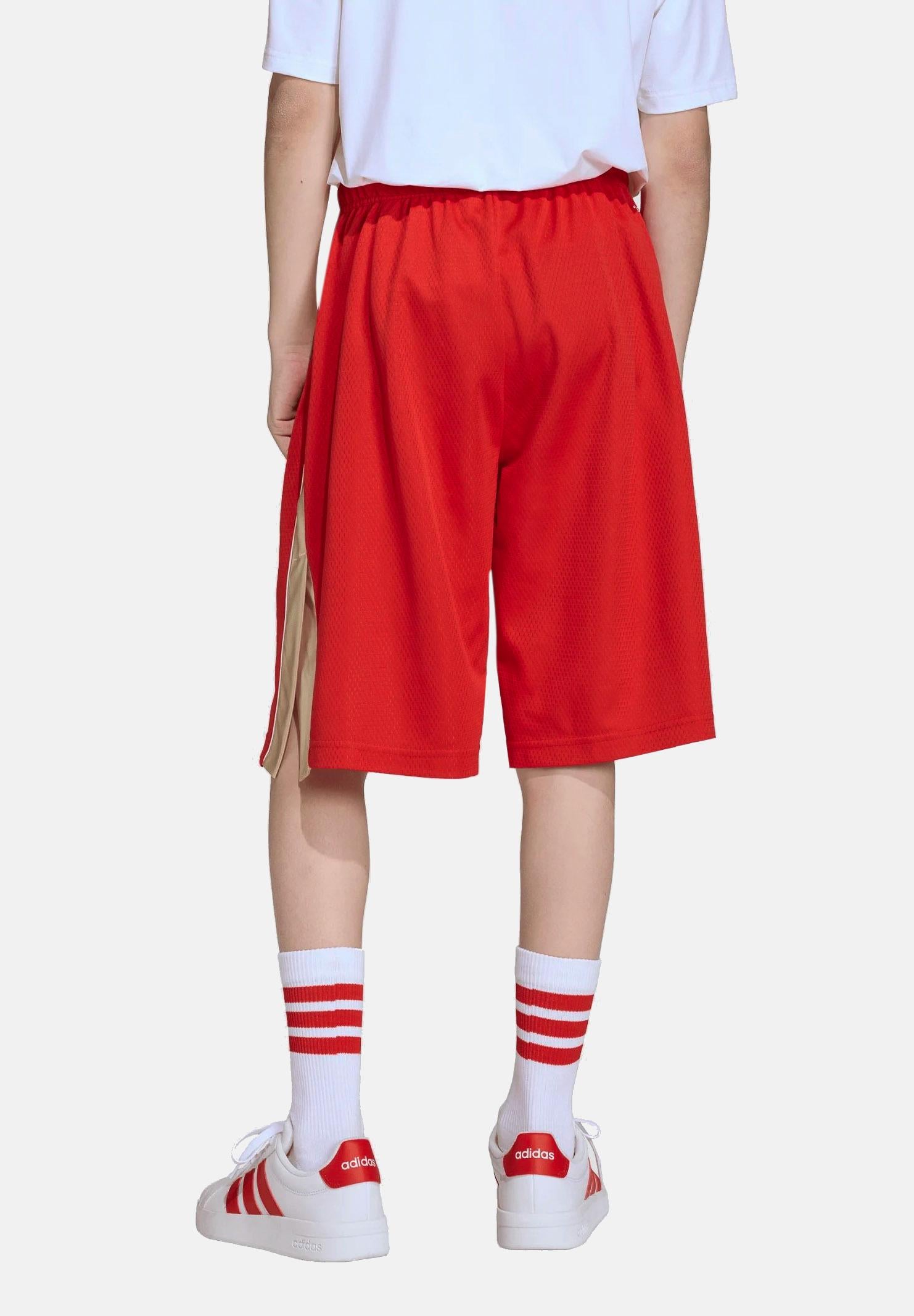 ADIDAS PERFORMANCE Shorts sportivo Stadium Mesh rosso da bambino KD3409 . ADIDAS PERFORMANCE