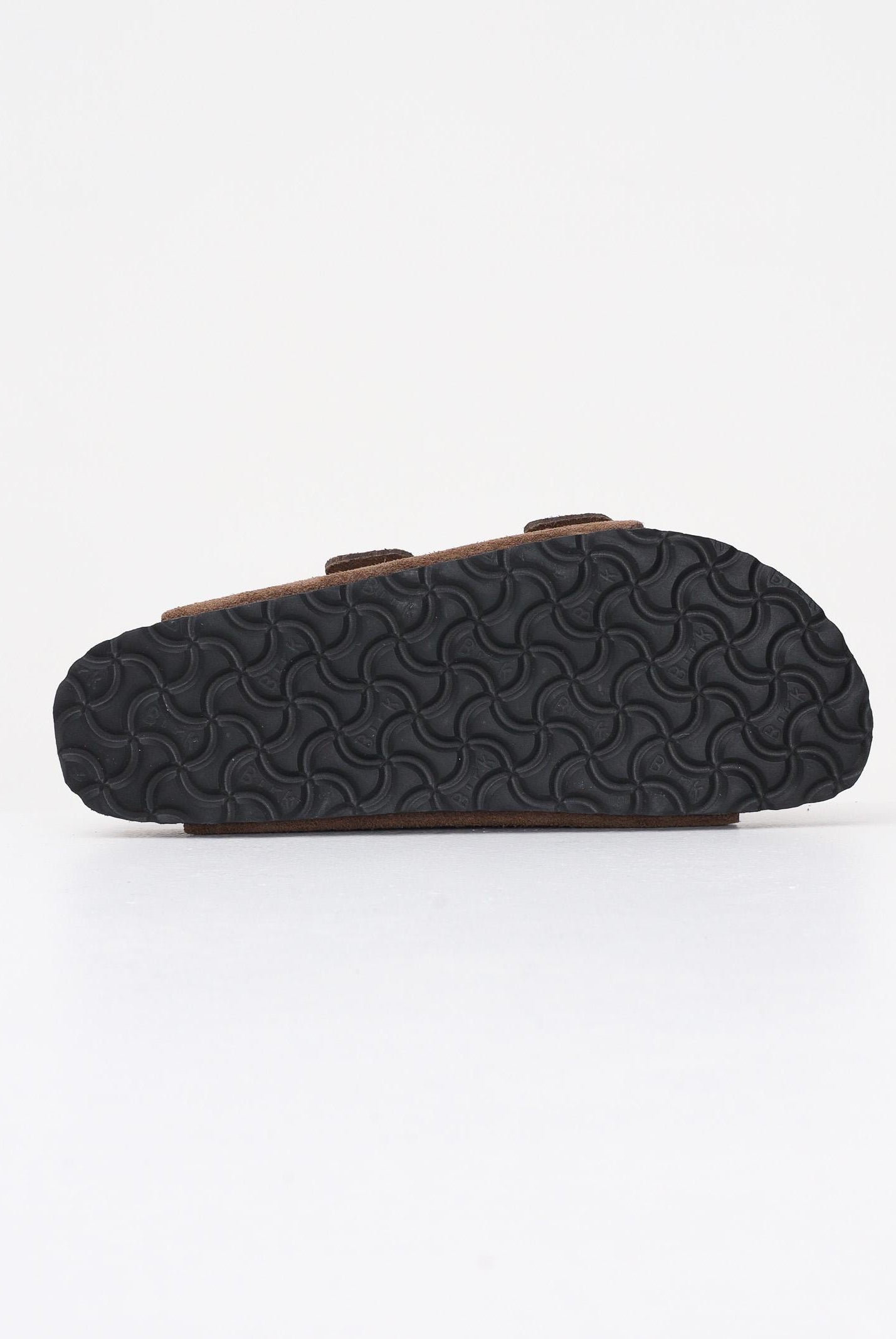 BIRKENSTOCK Ciabatte Arizona in pelle scamosciata marrone per uomo e donna 1030865 . BIRKENSTOCK