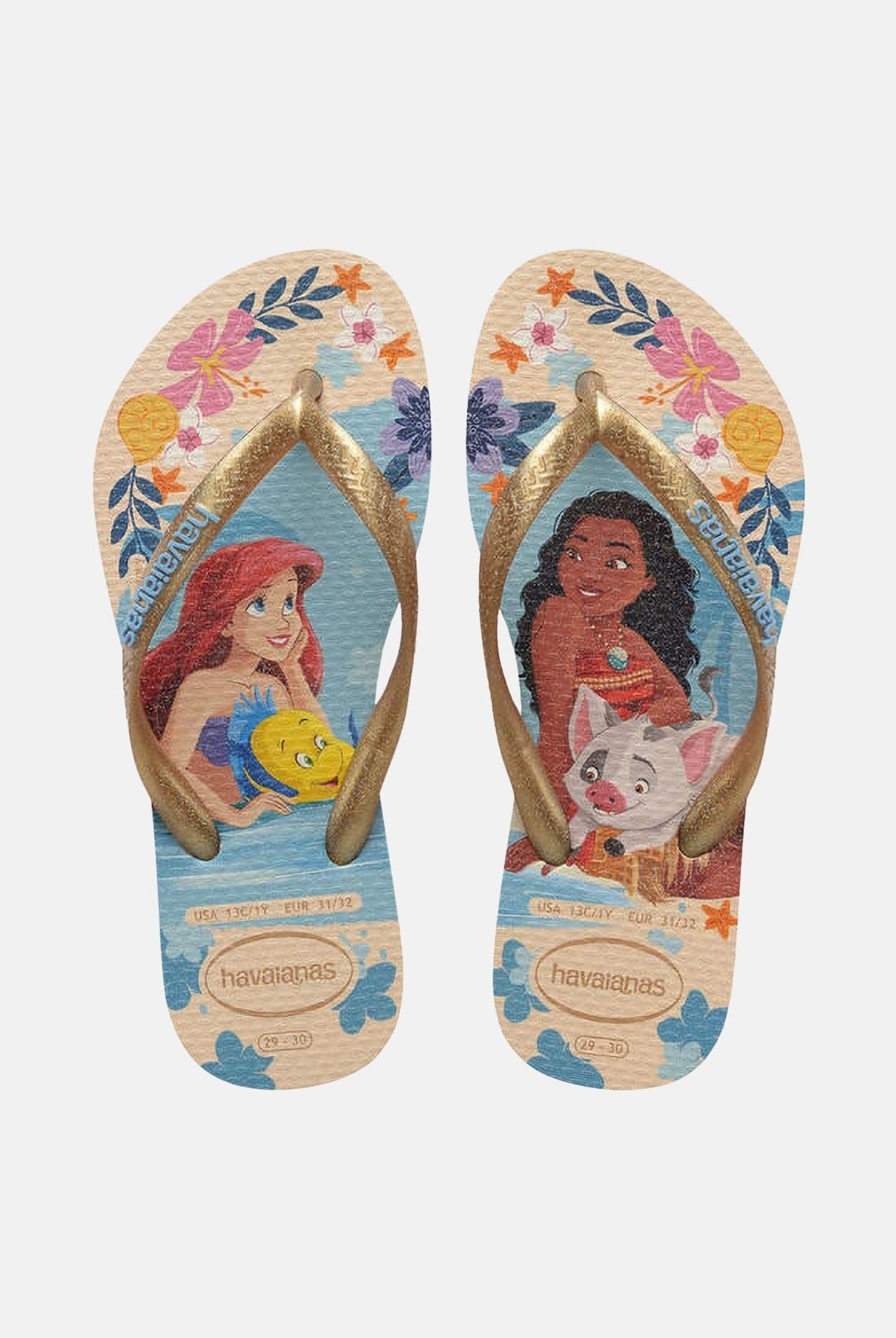 HAVAIANAS Infradito Slim Princess beige da neonato 4123328 8811 HAVAIANAS