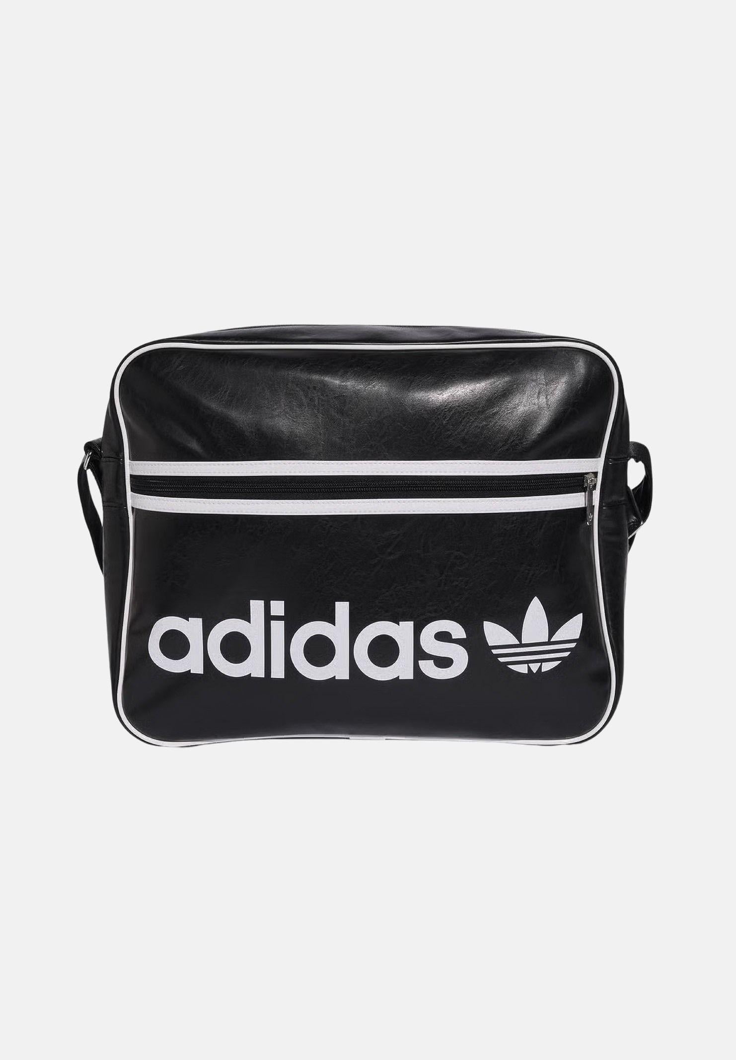 ADIDAS ORIGINALS Borsa a tracolla OG Airliner nera per uomo e donna JW3346 . ADIDAS ORIGINALS