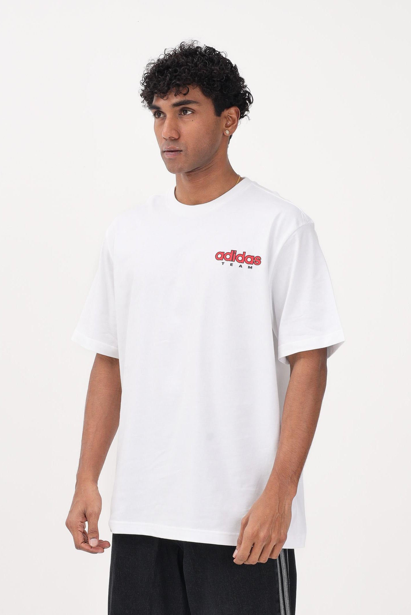 ADIDAS ORIGINALS T-shirt a manica corta GFX bianca da uomo KE0160 . ADIDAS ORIGINALS
