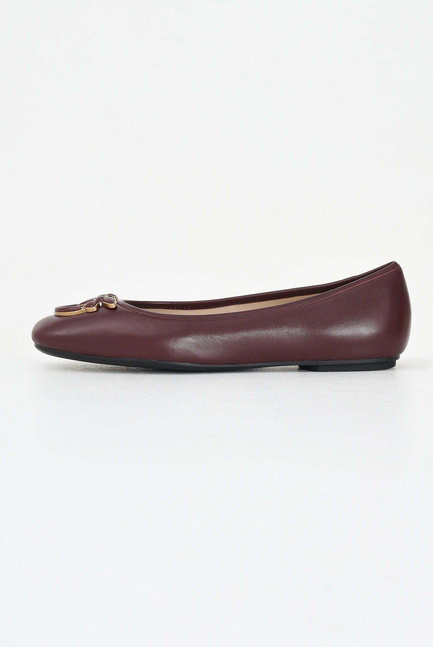 PINKO Ballerine bordeaux da donna con logo Love Birds SD0379P003P61 . PINKO
