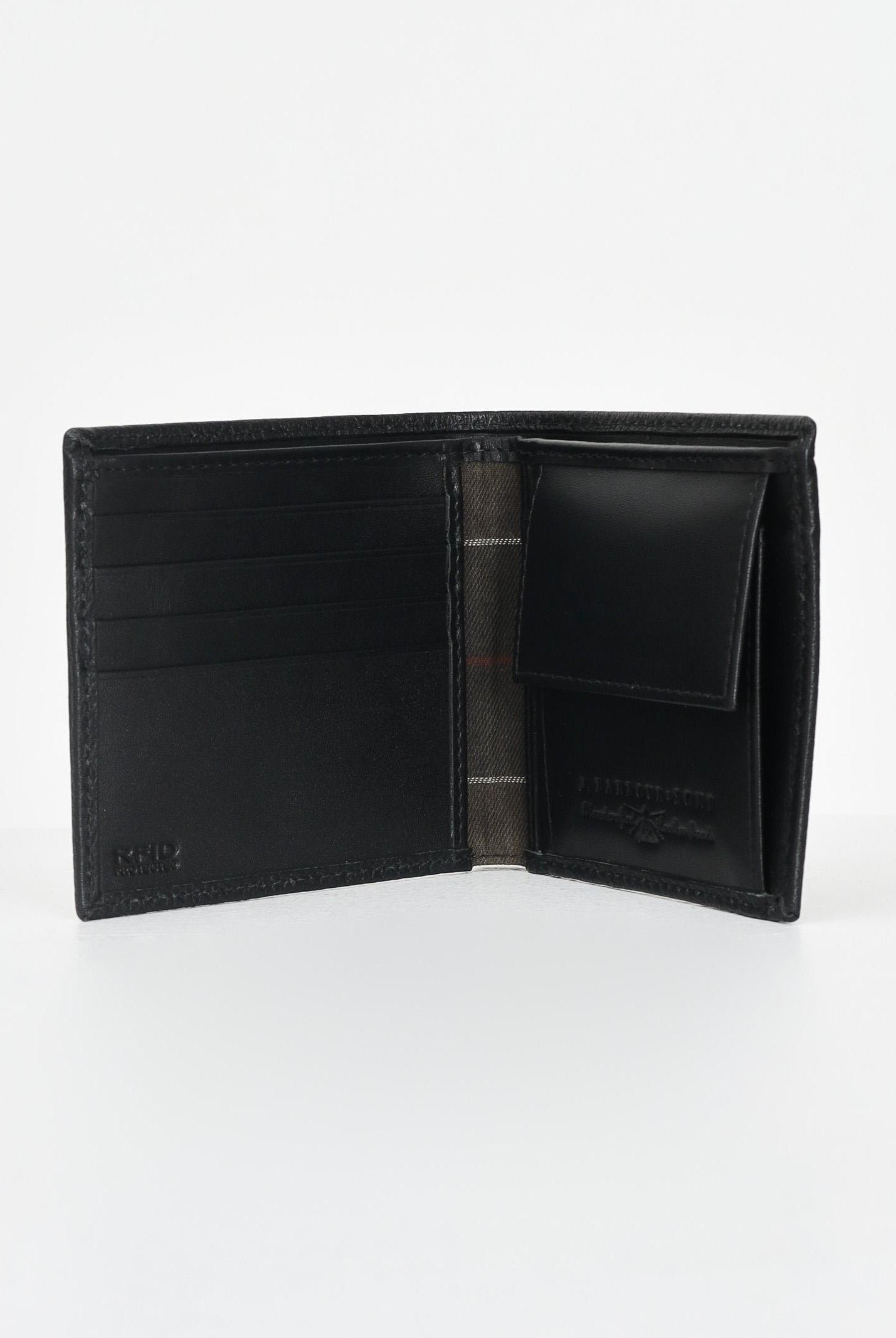 BARBOUR Portafogli nero da uomo con logo 252MMLG0059 BK11 BARBOUR