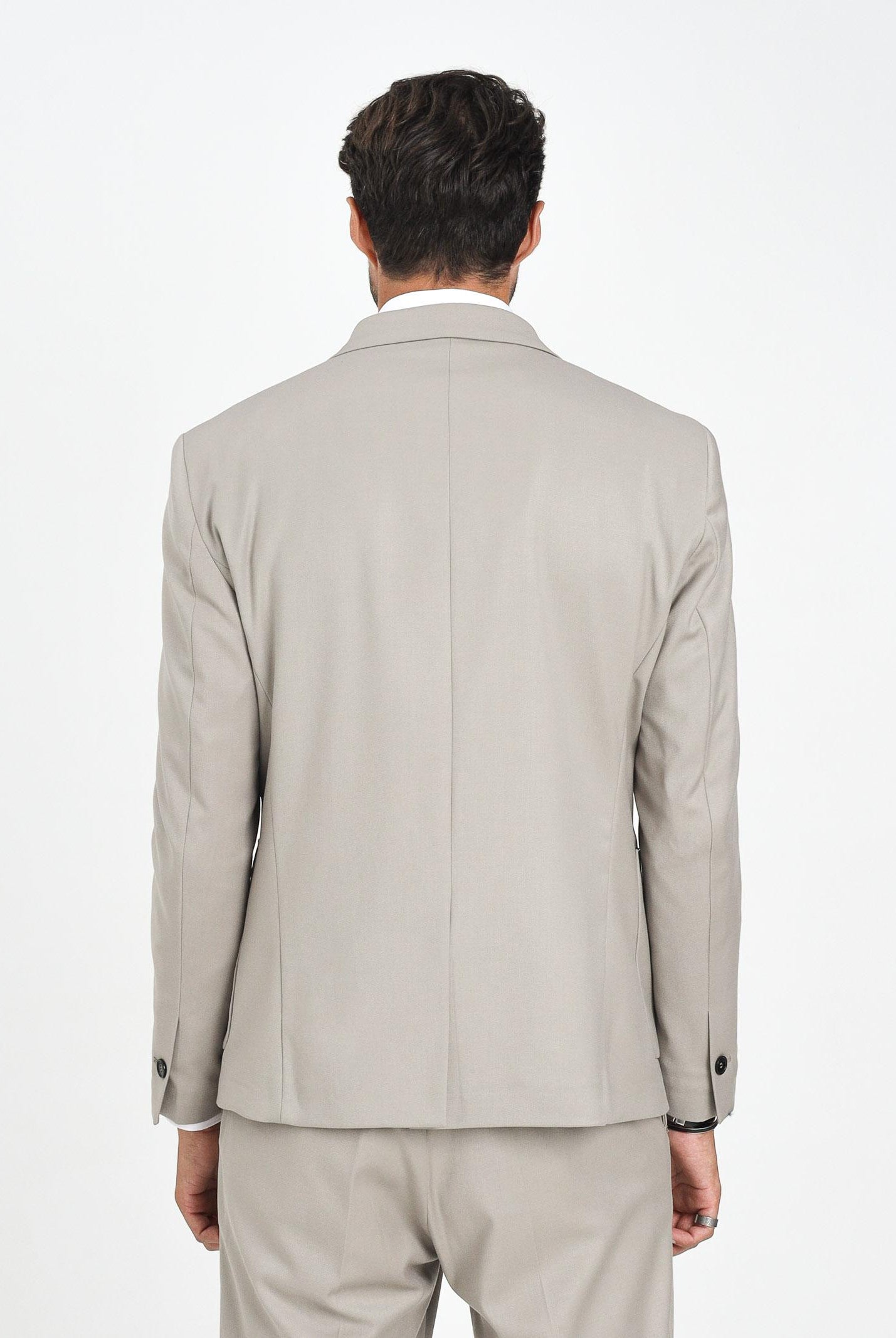 I'M BRIAN Giacca monopetto beige da uomo GIA3455 00152 I'M BRIAN