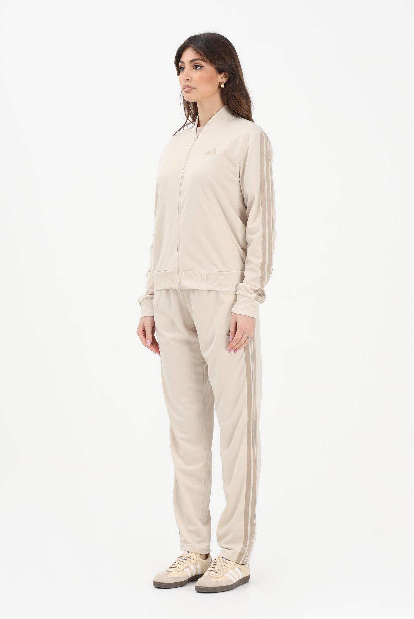 ADIDAS PERFORMANCE Tuta Essentials beige da donna KB8162 . ADIDAS PERFORMANCE