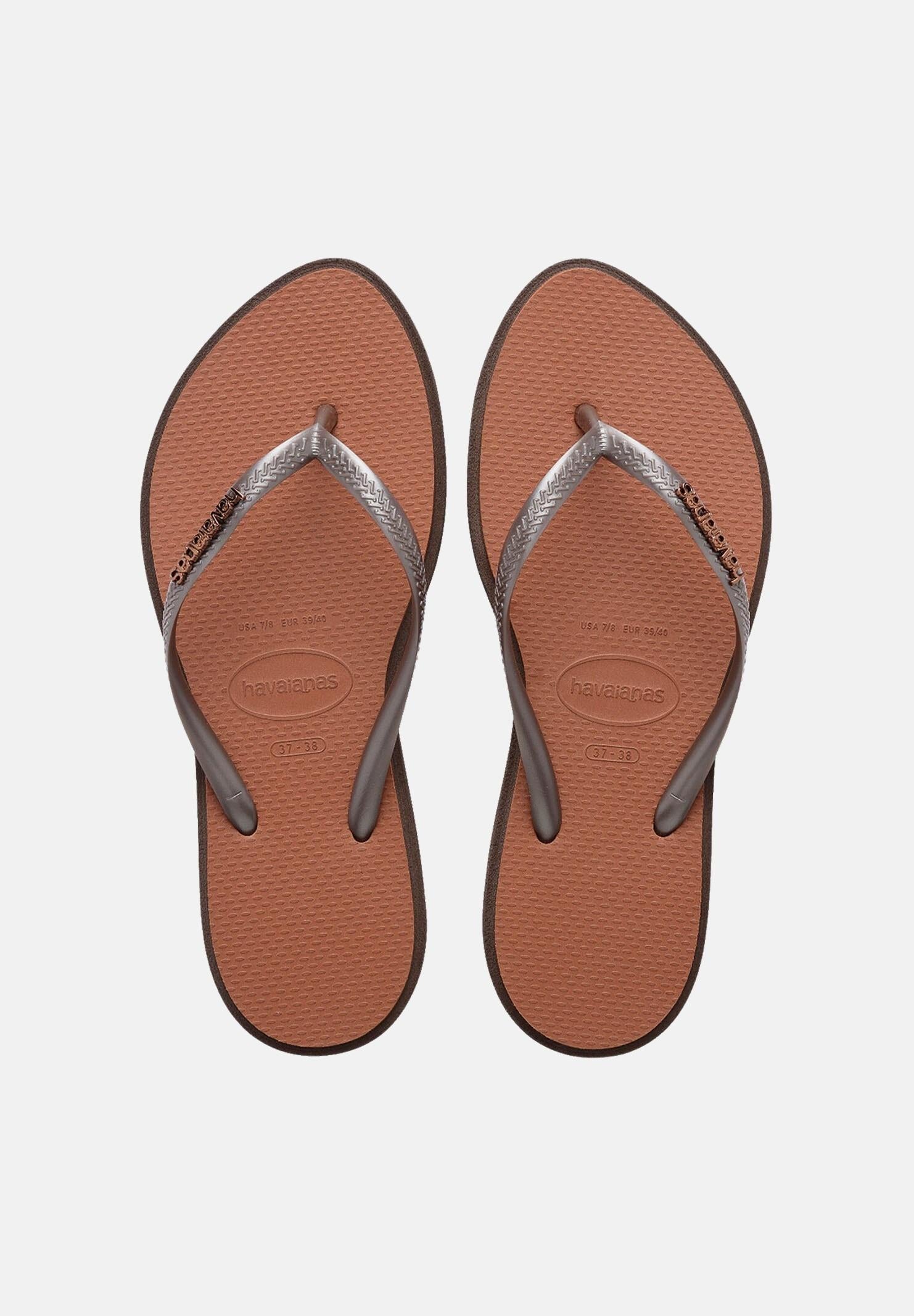 HAVAIANAS Infradito Havaianas Slim Point marroni da donna 4149584 0727 HAVAIANAS