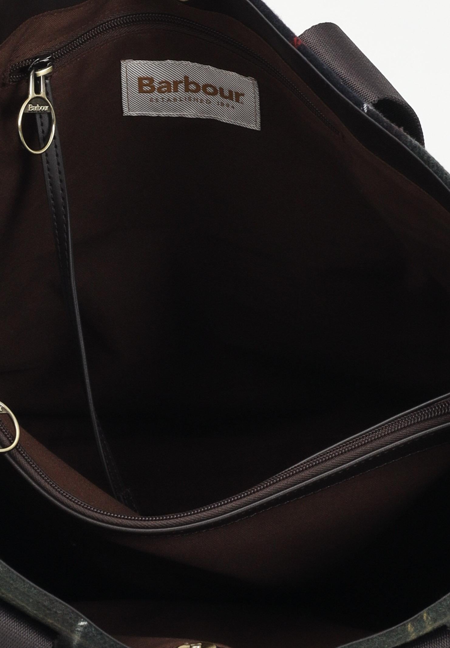 BARBOUR Shopper Turnberry in tartan da donna 252MLBA0424 OL91 BARBOUR