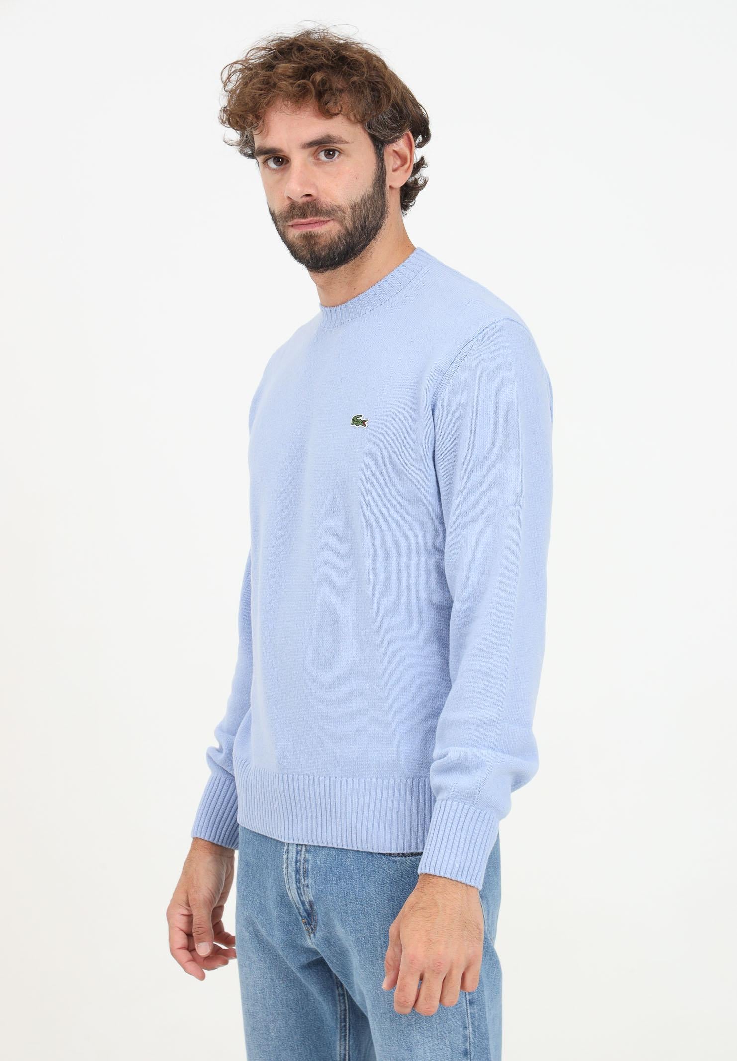LACOSTE Maglioncino girocollo polvere da uomo AH2916 HBP LACOSTE