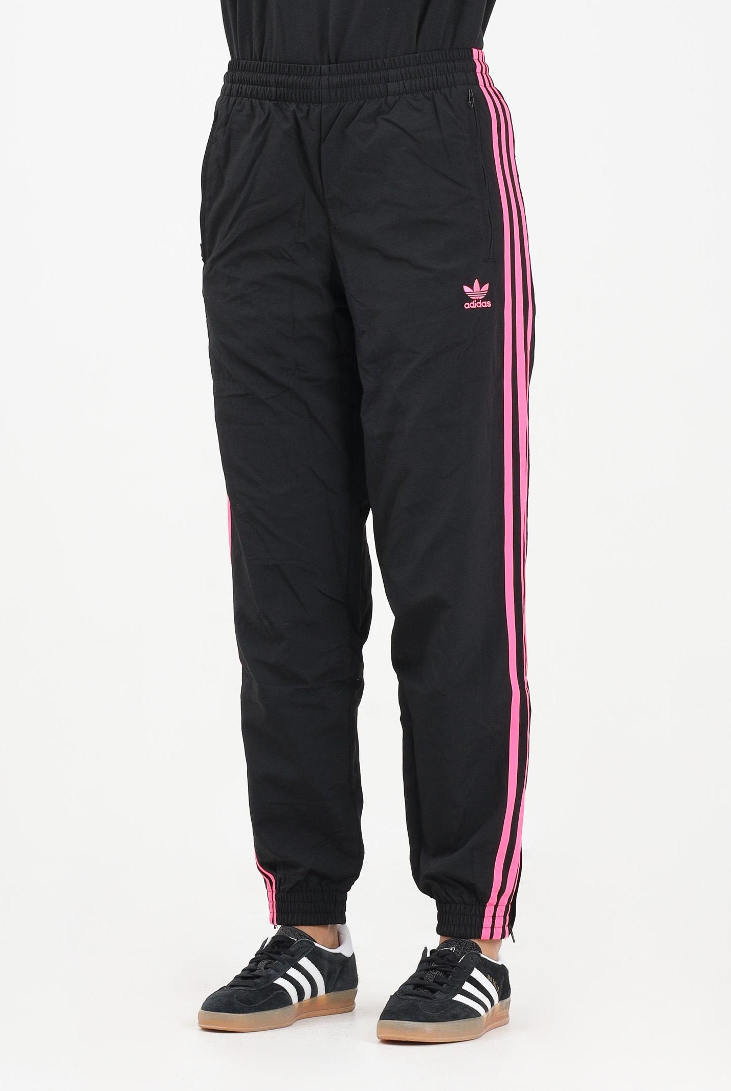ADIDAS ORIGINALS Pantalone sportivo Adicolor Woven Firebird nero da donna JY1338  ADIDAS ORIGINALS