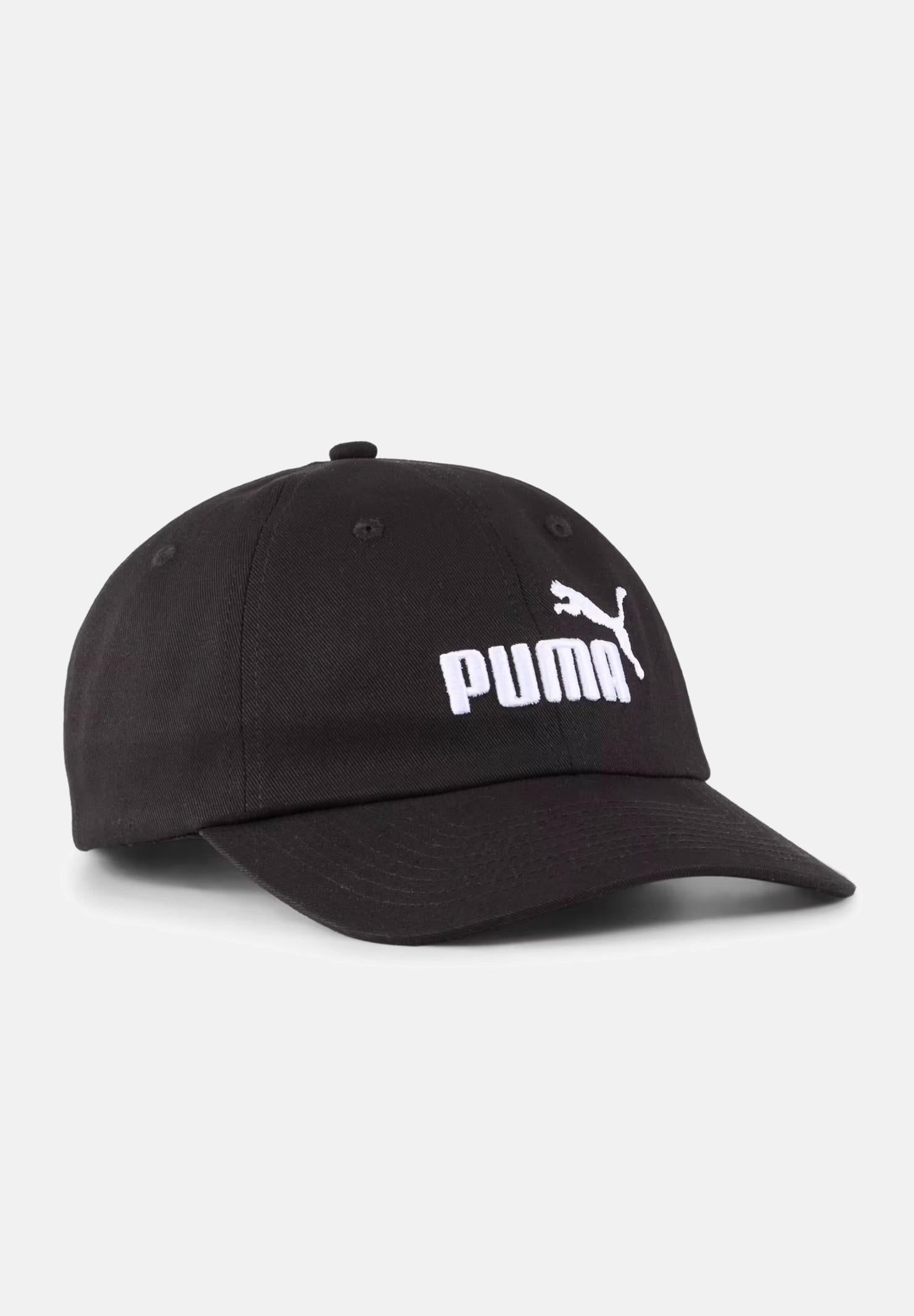 PUMA Cappello con visiera nero per uomo e donna con logo ESS N. 1 025999 01 PUMA