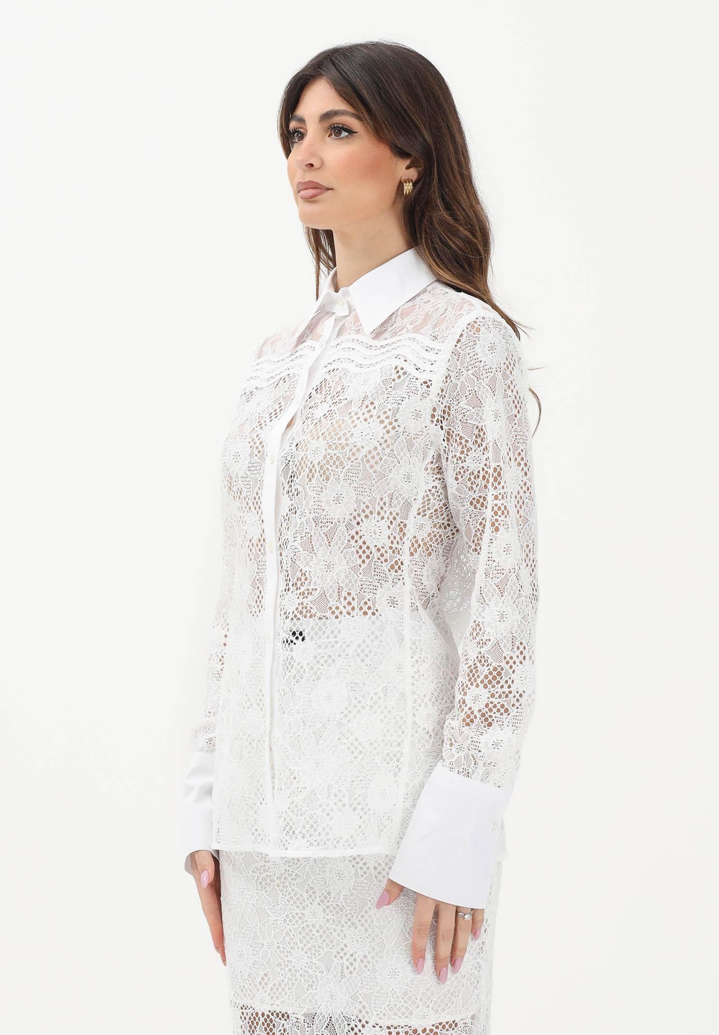 PINKO Camicia a manica lunga COLINE bianca da donna 106600A381 Z05 PINKO